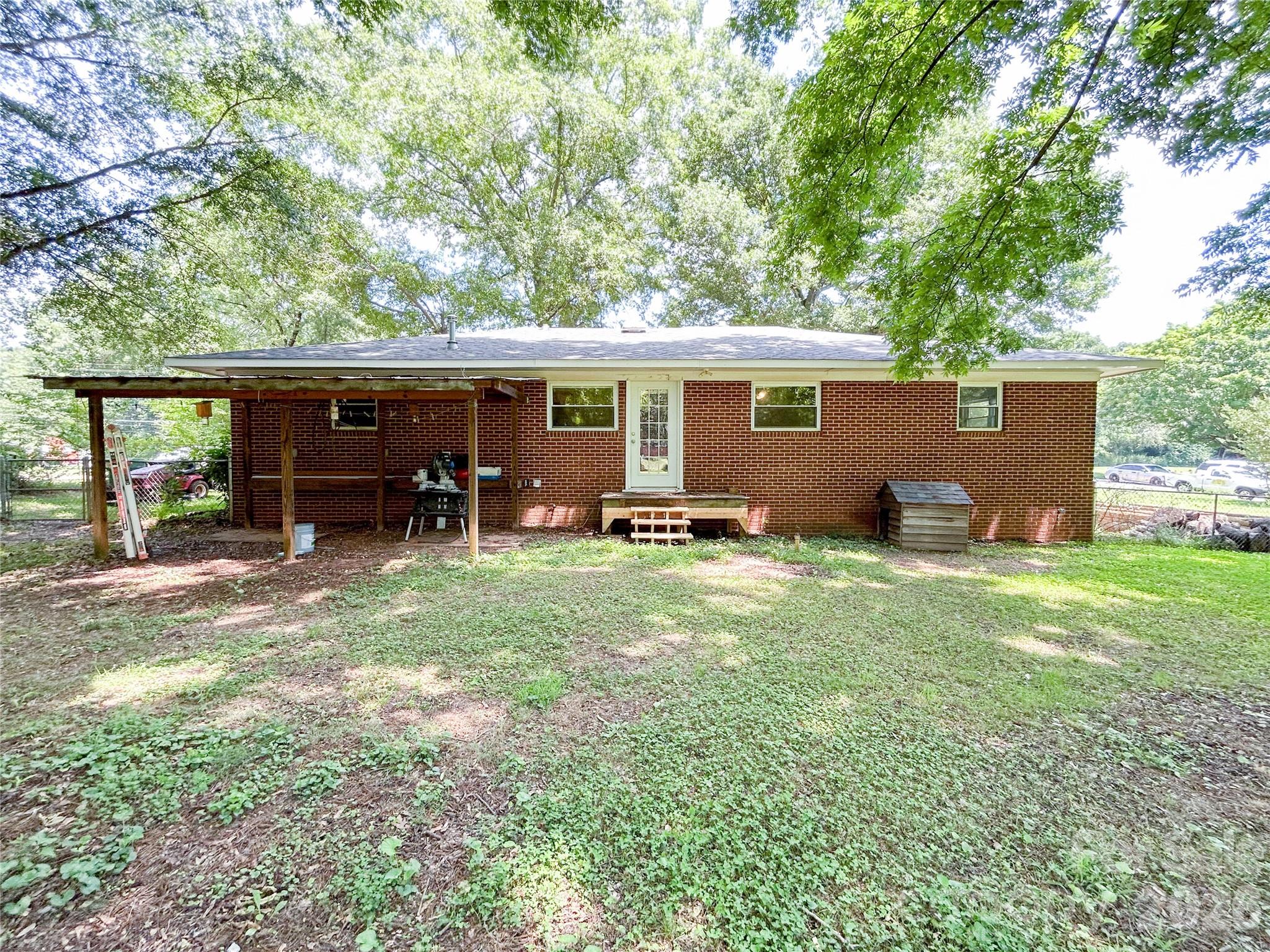View of house from backyard - 119 Hillcrest Street, Shelby