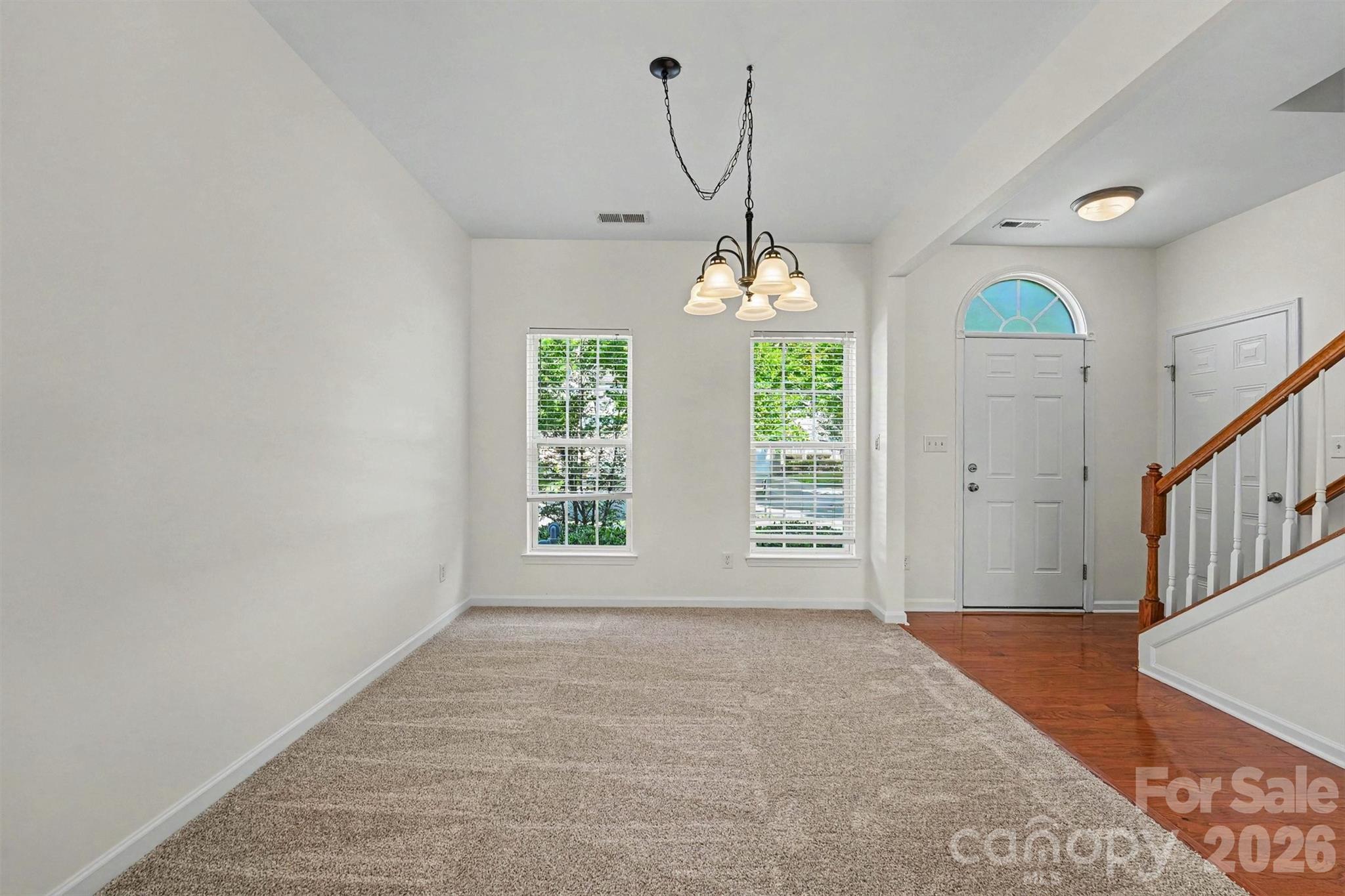 Lots of natural light!Formal dining room or use this room as a library or sitting area - 107 S Arcadian Way, Mooresville