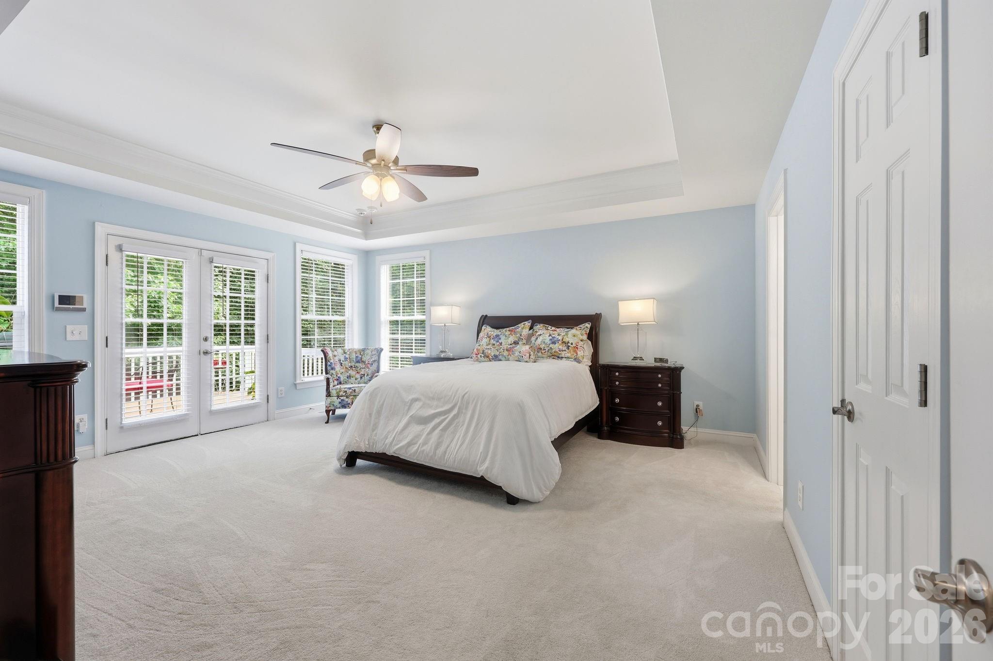 primary bedroom - main floor - 9329 Uxbridge Lane, Huntersville