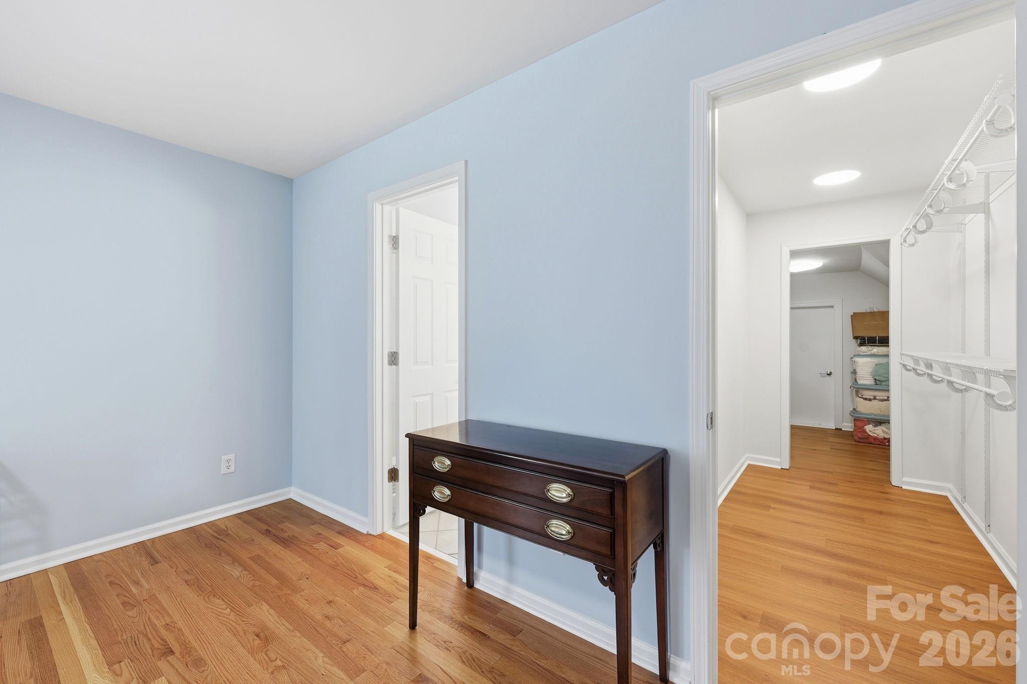 2nd floor primary spacious closet entry with additional storage - 9329 Uxbridge Lane, Huntersville