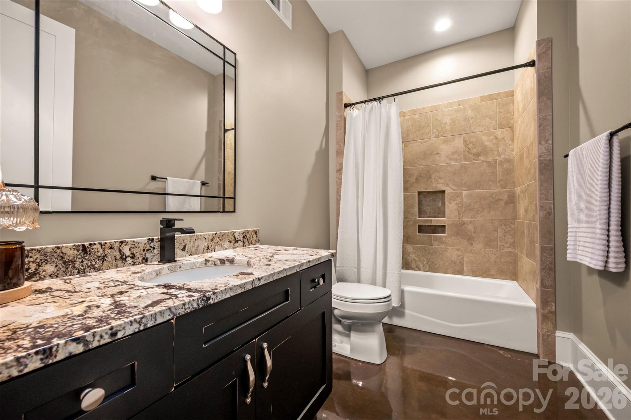 Full bathroom in lower level - 398 Mapleton Lane, Columbus
