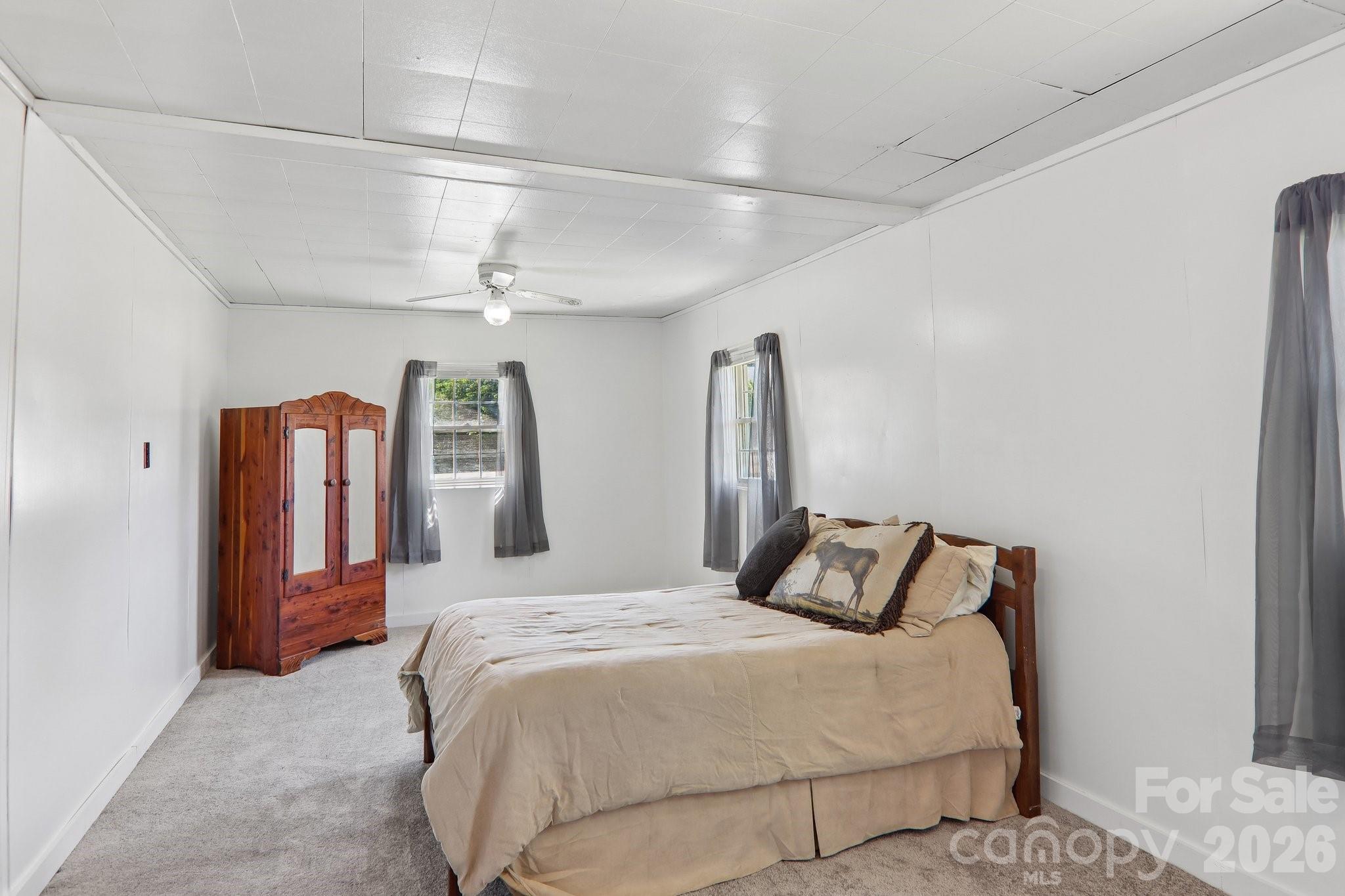Bedroom has fresh carpet - 414 Skyline Drive, Canton