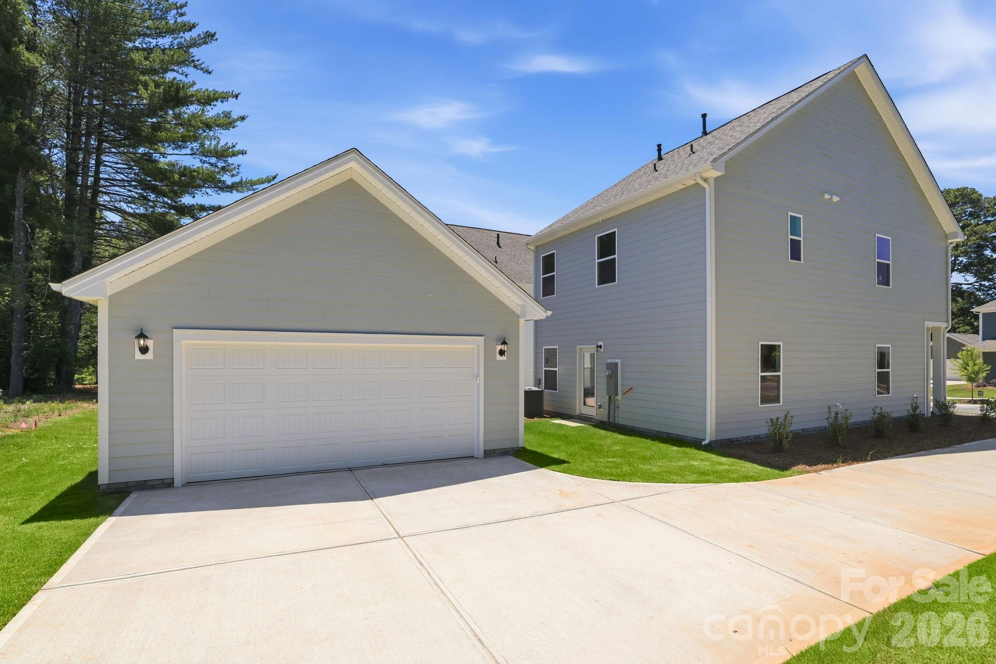 2 Car rear load garage - 4009 Grommet Court, Matthews