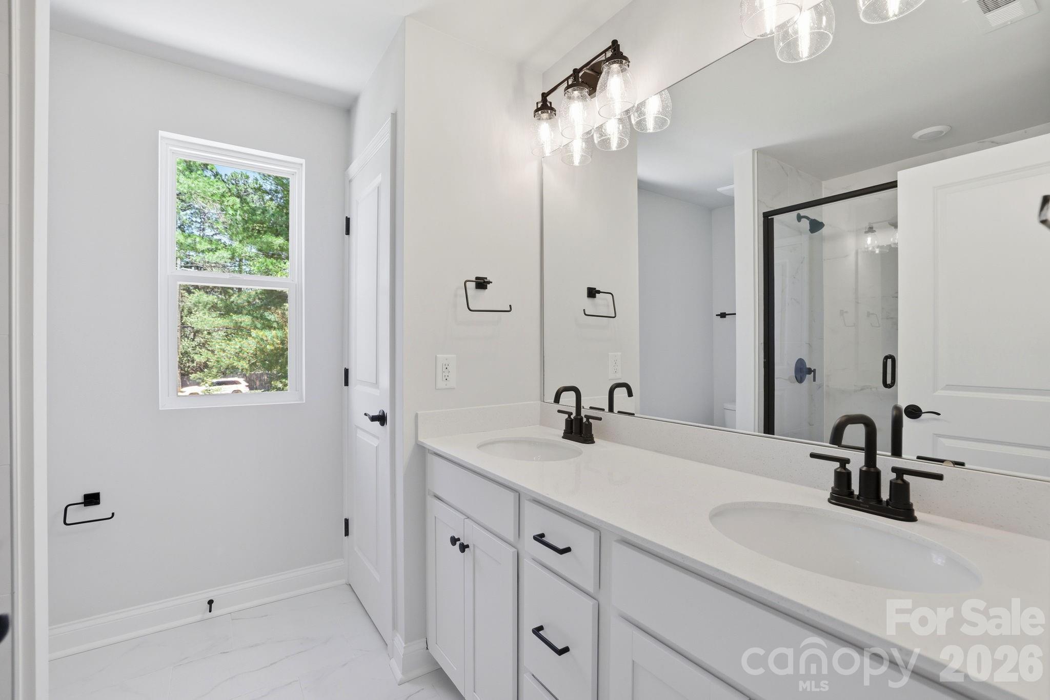 Primary bath - 4009 Grommet Court, Matthews