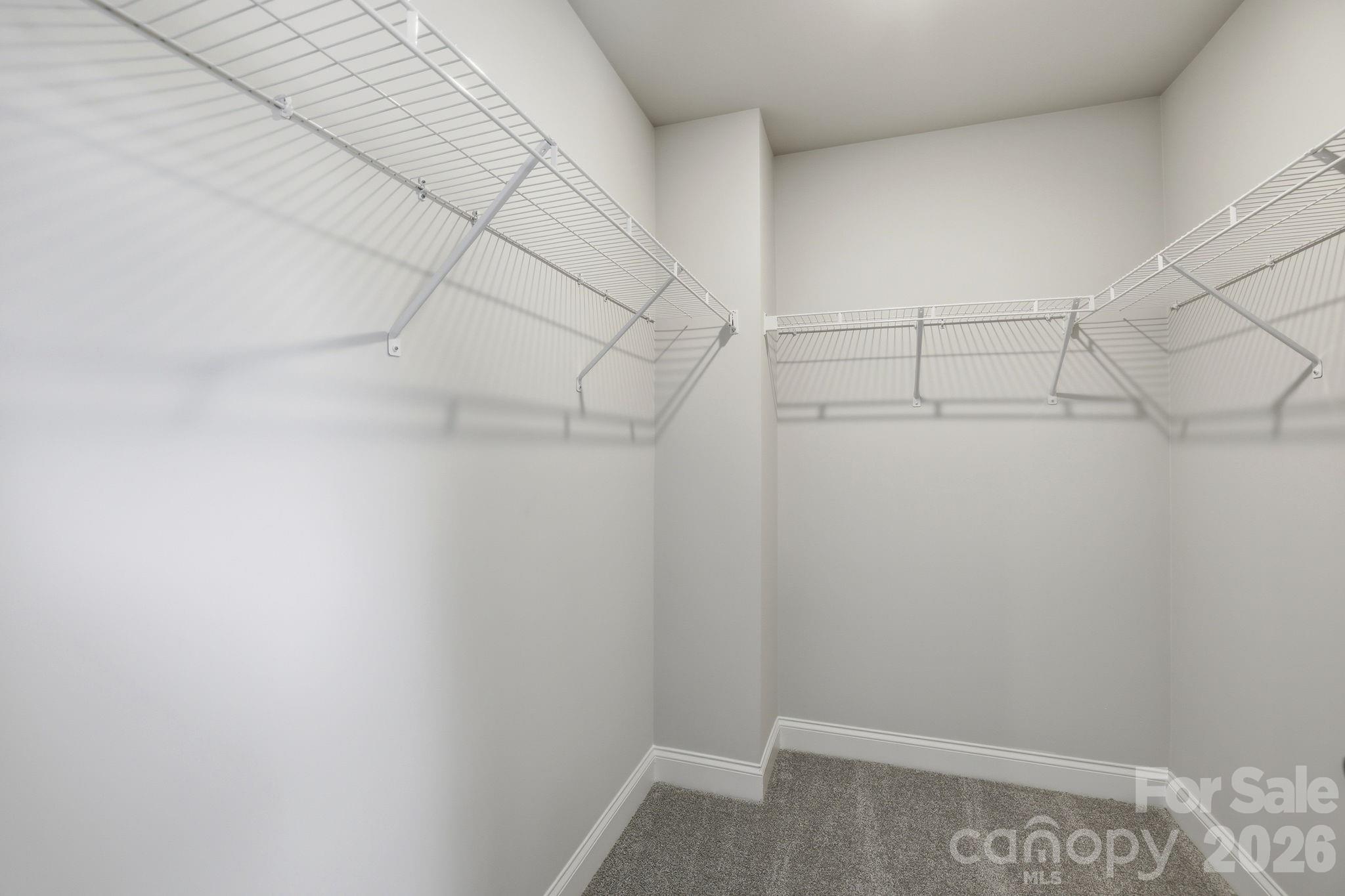 Primary closet - 4009 Grommet Court, Matthews