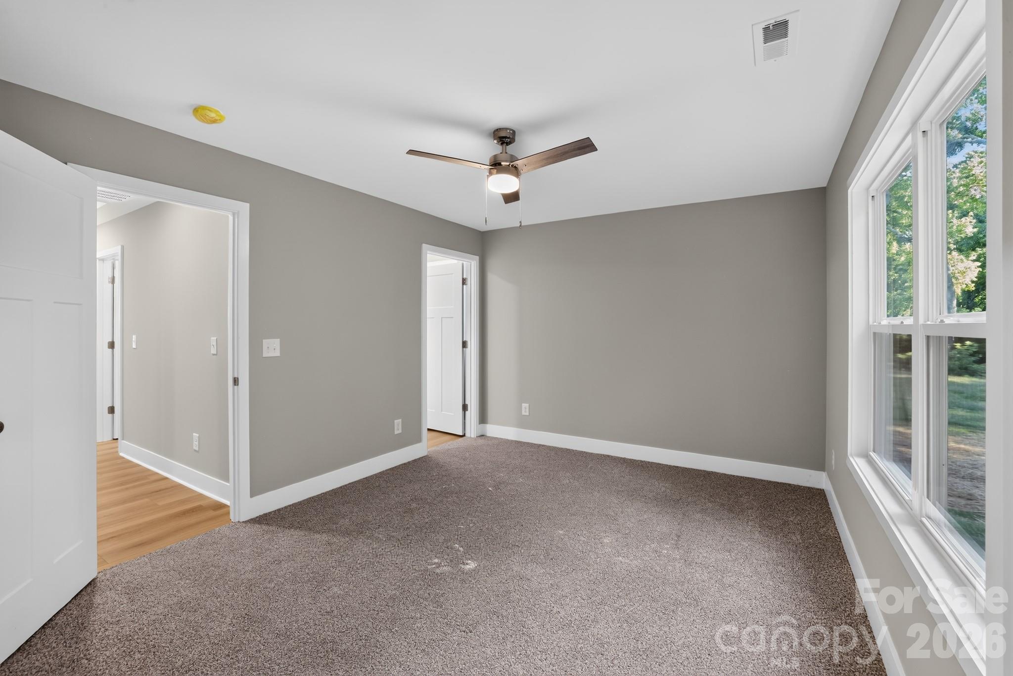 Primary Bedroom on back of house - 157 Third Street E, Gaffney