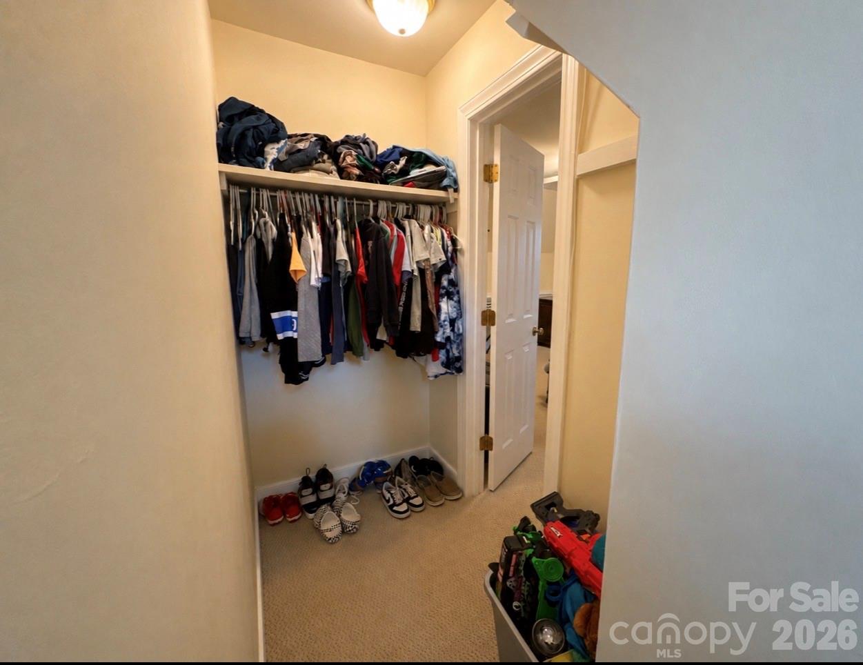 Bedroom number two closet - 469 Augusta Drive, Statesville