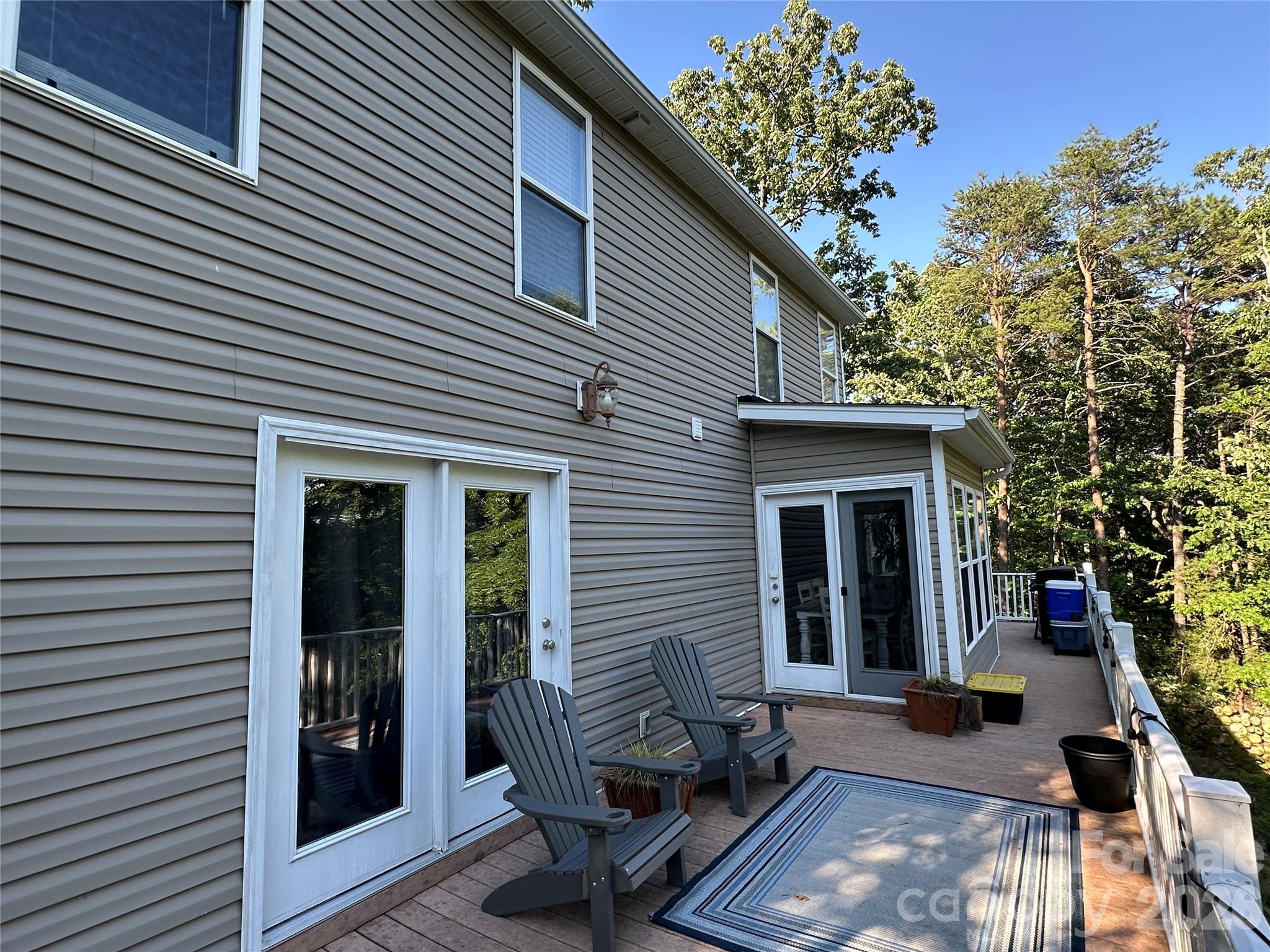 Back Of The Home - 1480 Pine Mountain Drive, Connelly Springs