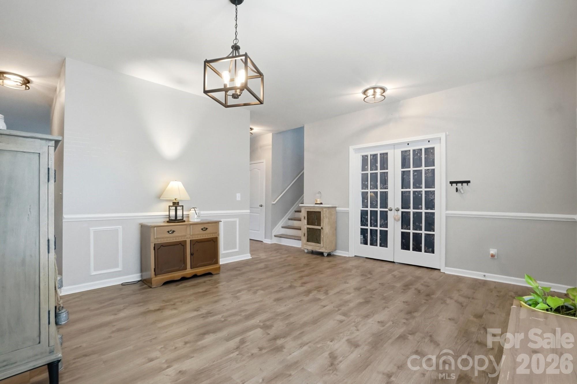 Living/Dining Room - 1231 Tranquil Falls Lane, Matthews