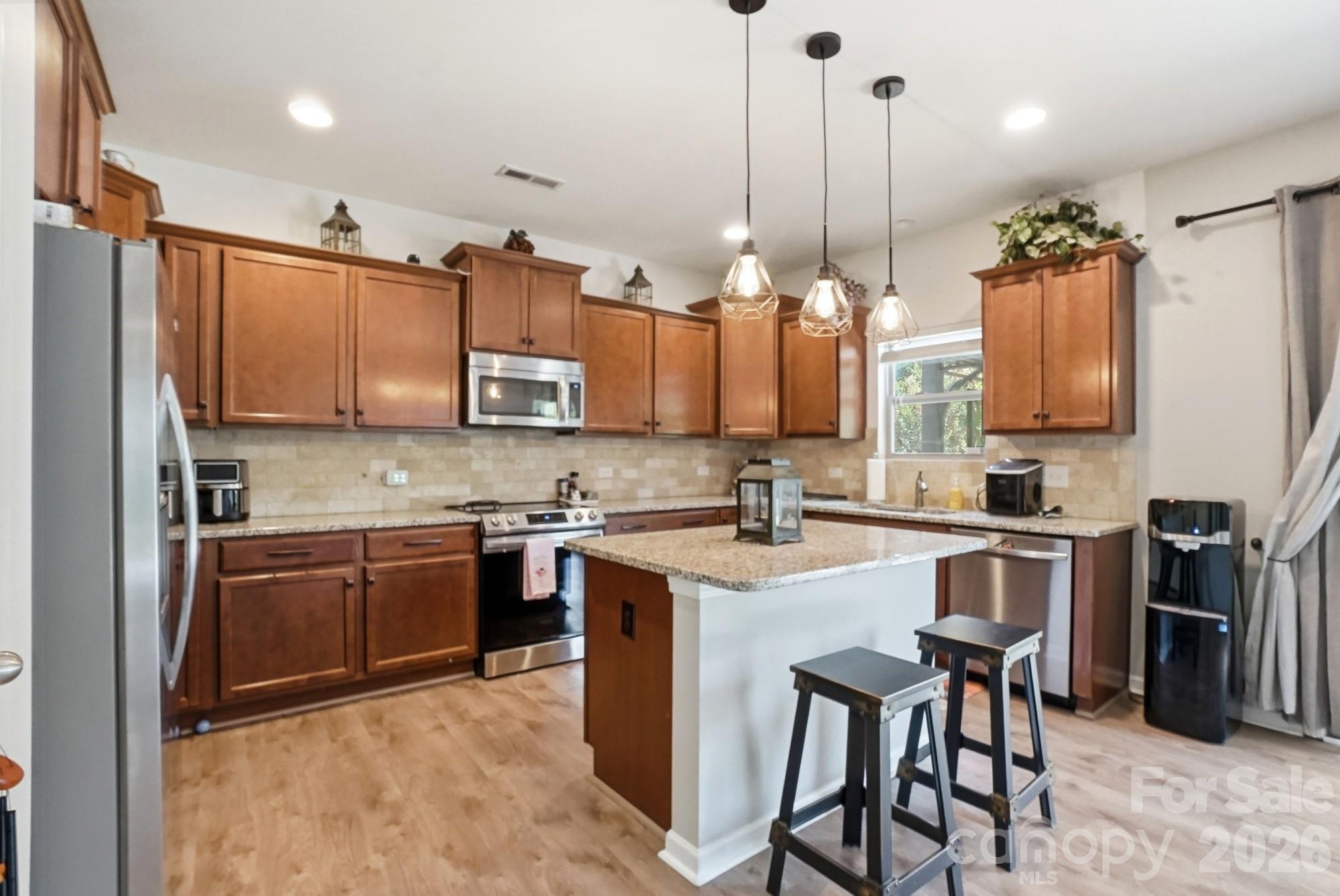 Kitchen with Granite Countertops - 1231 Tranquil Falls Lane, Matthews