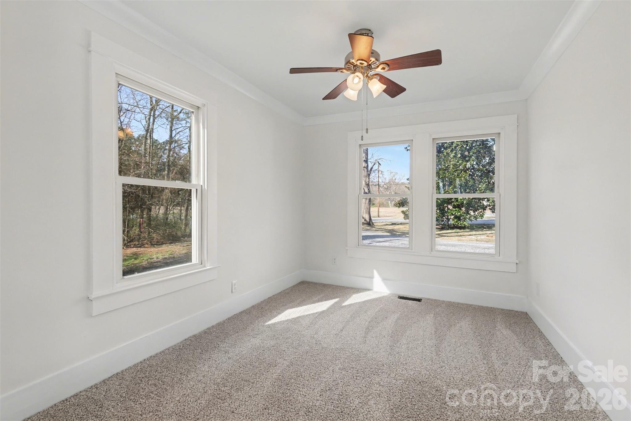 3rd bedroom with closet to the right, you will love the ample bedroom space - 622 Neelys Creek Road, Rock Hill