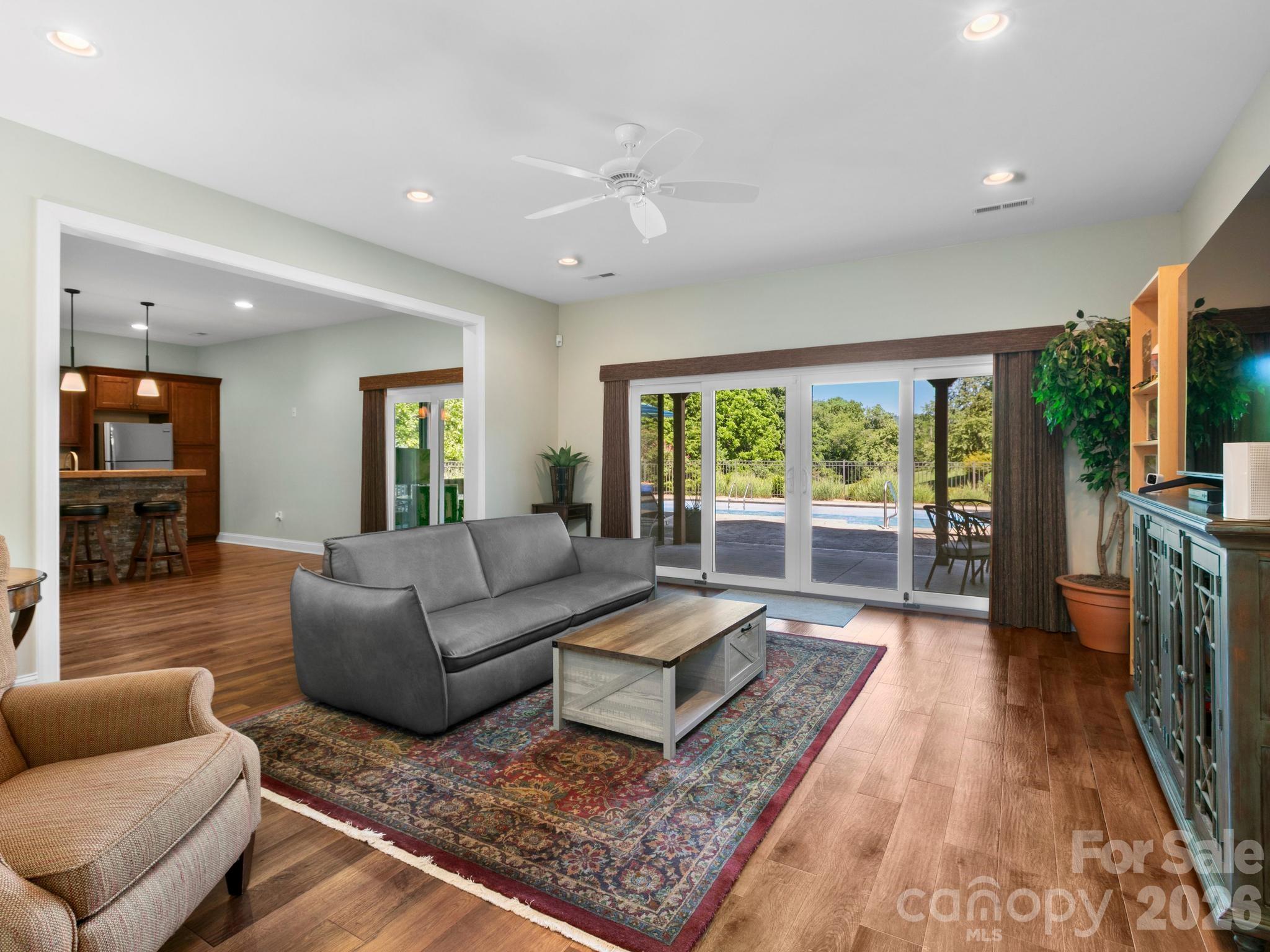 Family Room (Basement) - 32 Lake Vista Drive, Fletcher