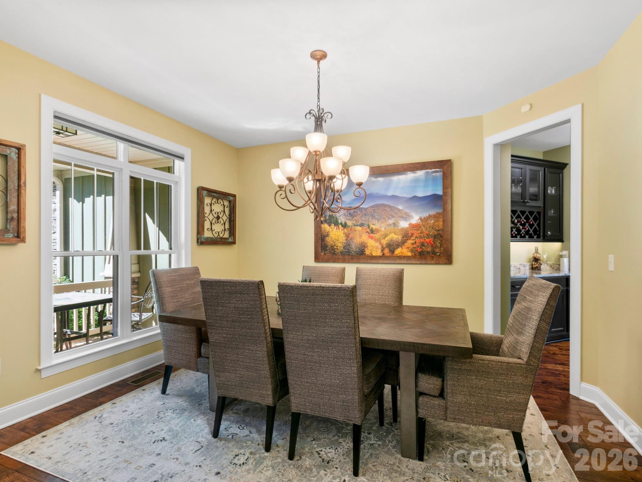 Dining Room - 32 Lake Vista Drive, Fletcher