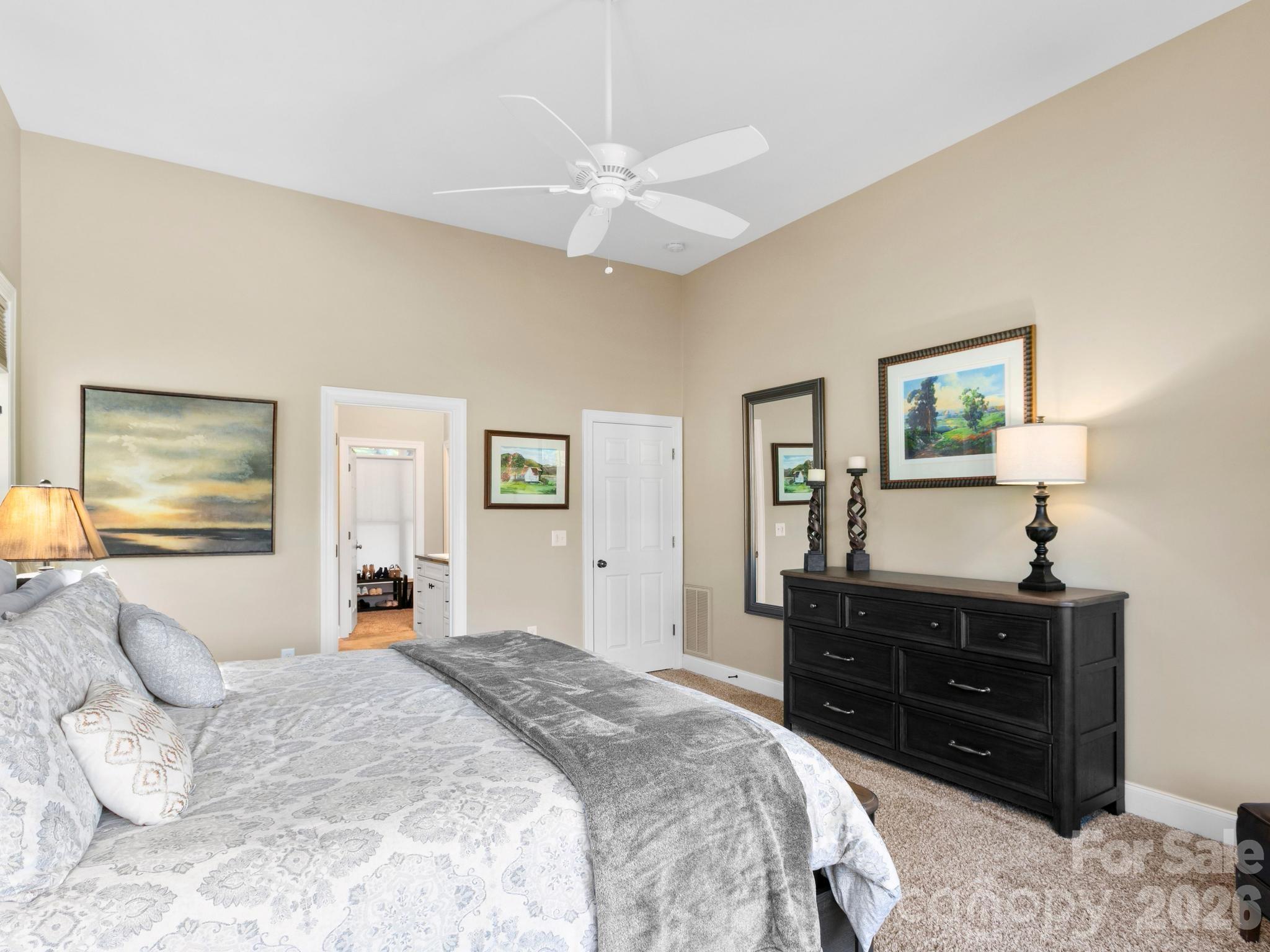 Primary Bedroom (Main Level) - 32 Lake Vista Drive, Fletcher