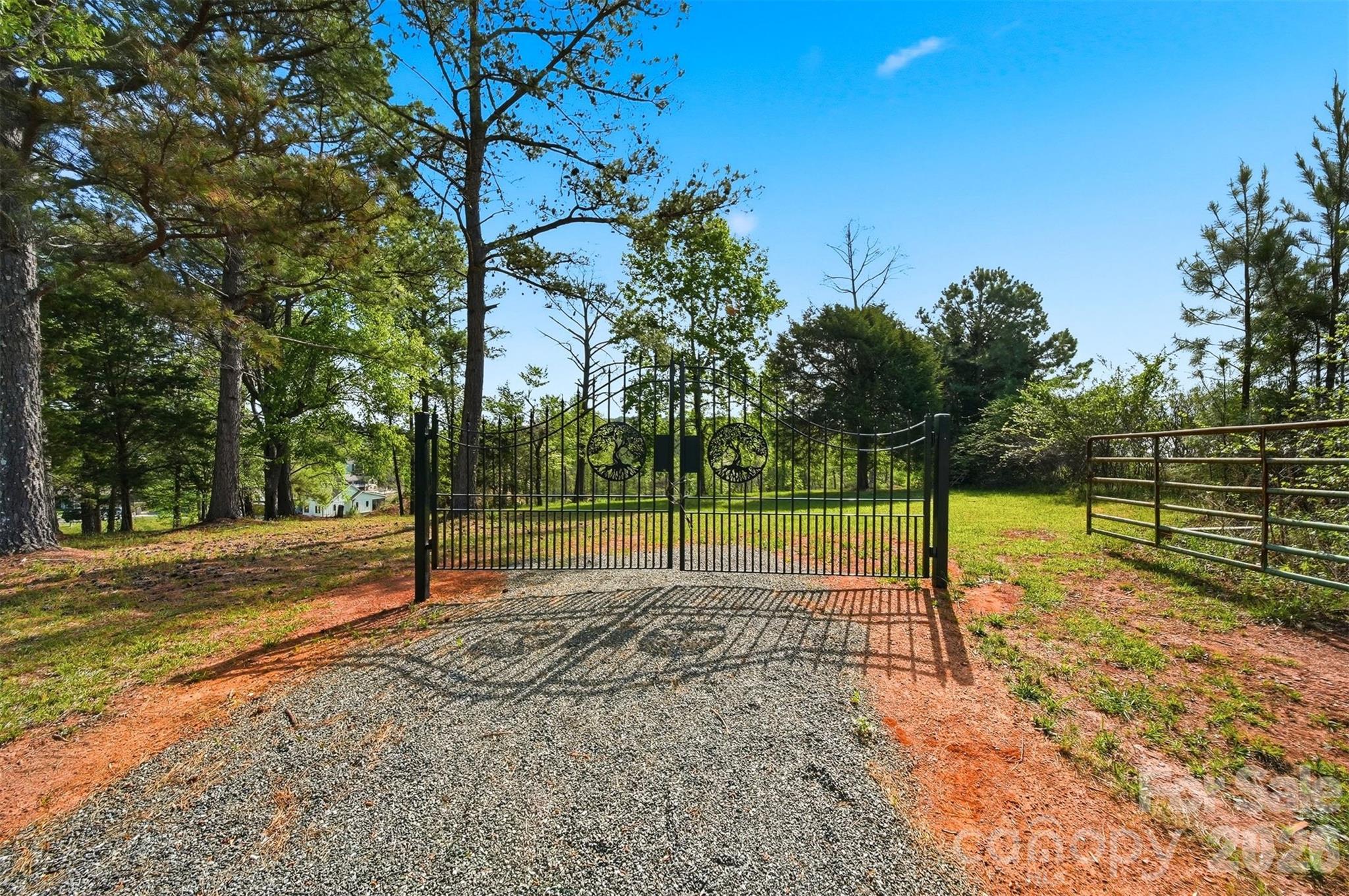 2 acres with a gated entry. - 5411 Icard Ridge Road, Hickory