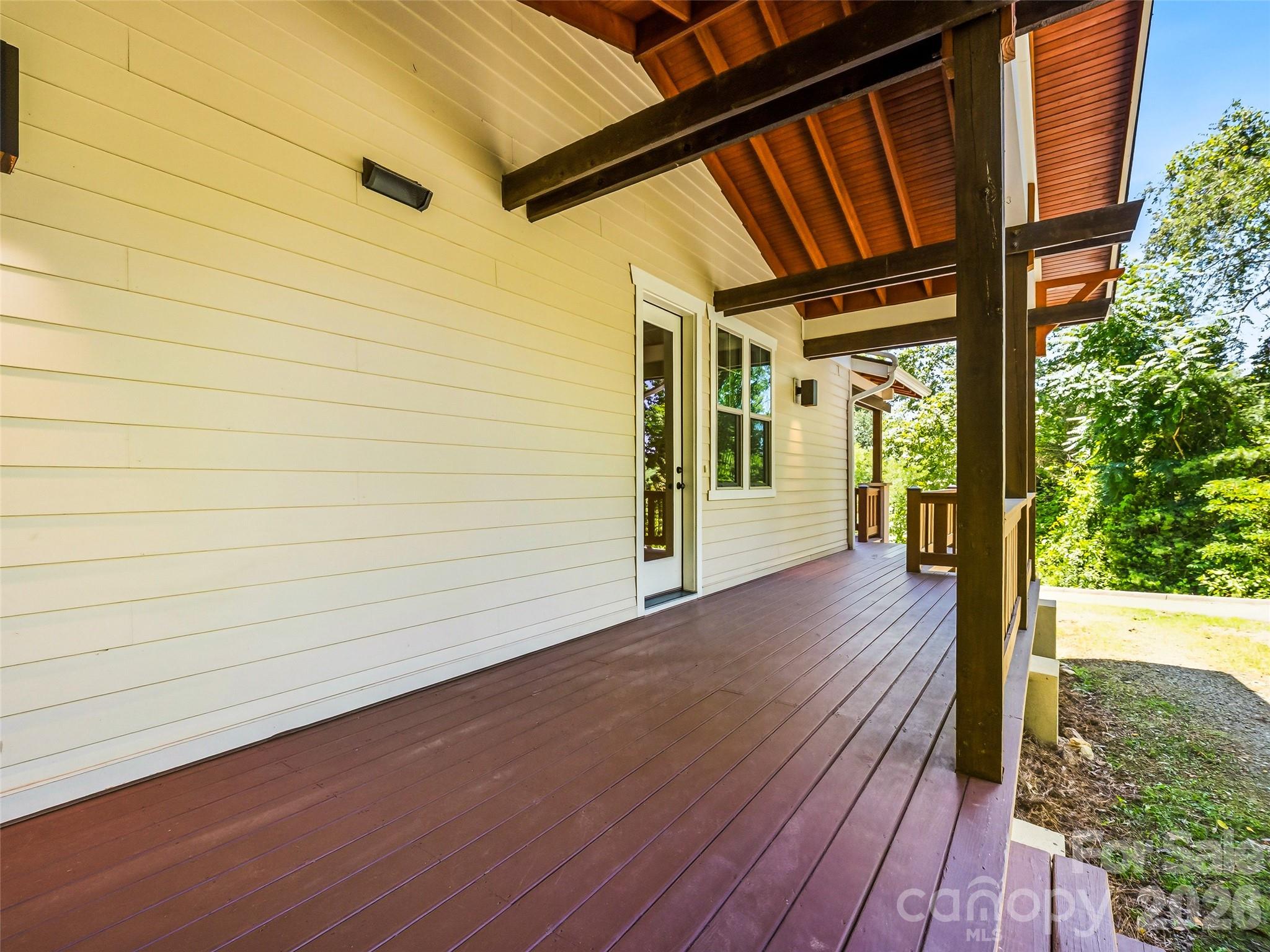 Plenty of room for entertaining outside. - 25 Shady Park Lane, Asheville