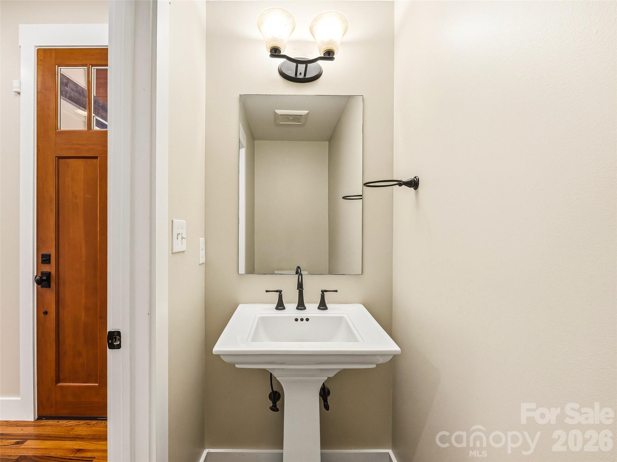 Half bath main level - 25 Shady Park Lane, Asheville