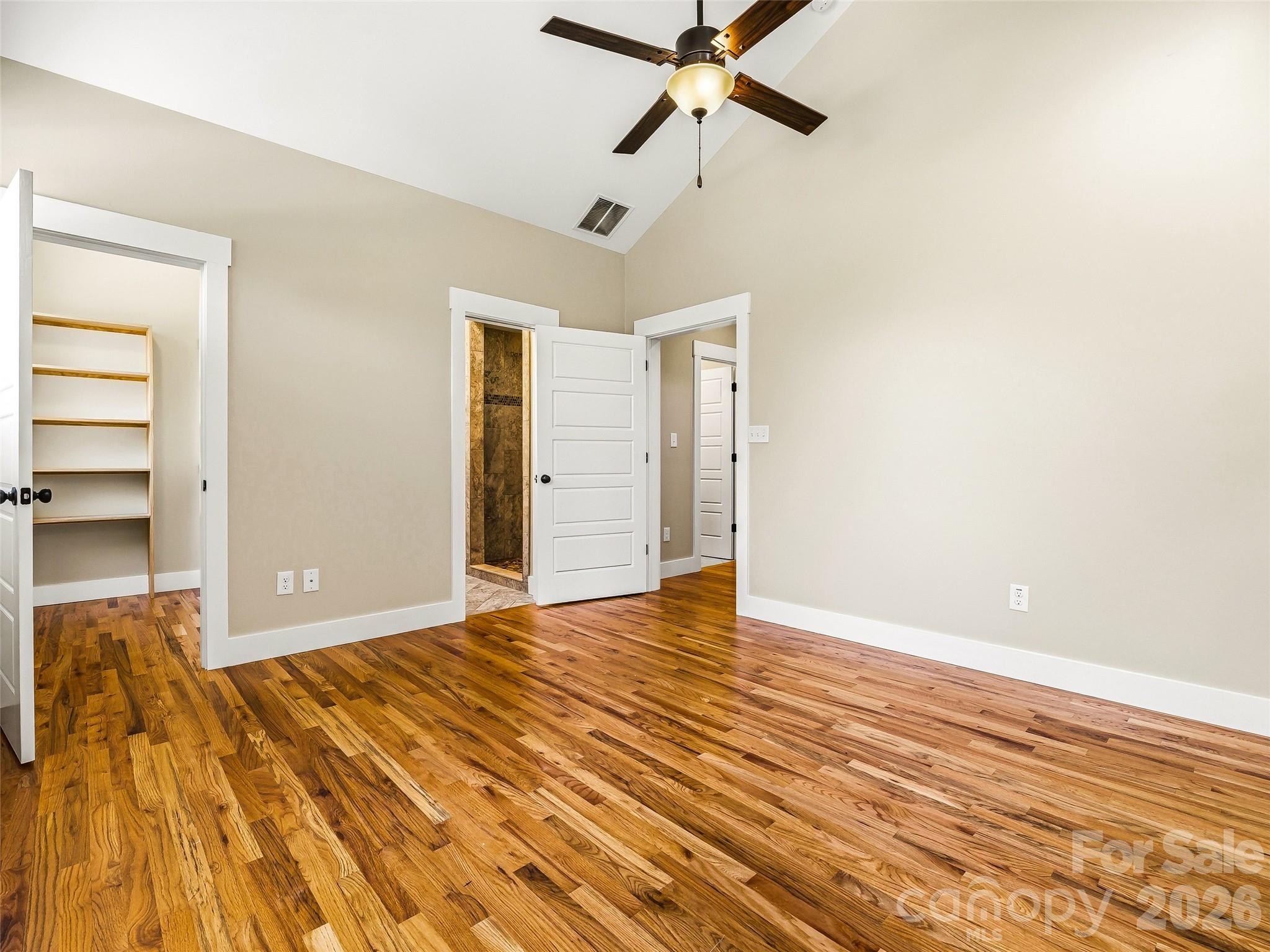 Primary bedroom. - 25 Shady Park Lane, Asheville