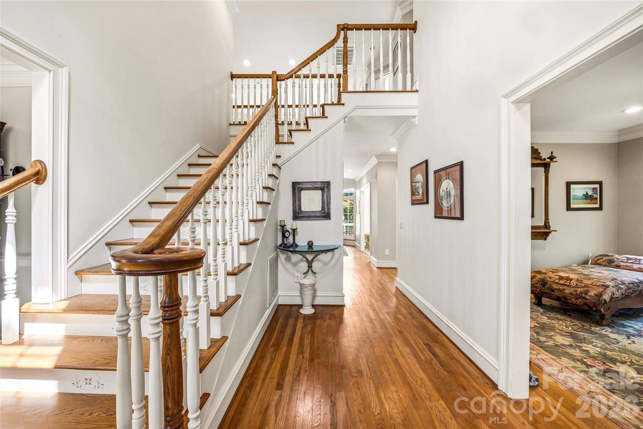 Main Entrance Staircase - 3012 Polk County Line Road, Rutherfordton