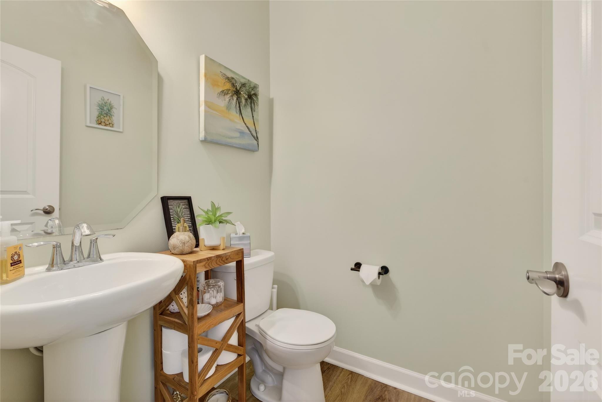 Powder Room - 15109 Ockeechobee Court, Mint Hill