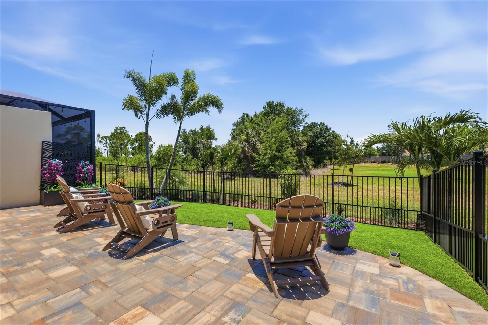 View from rear patio - 18839 DAYSPRING PL, VENICE