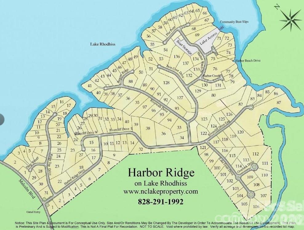 Harbor Ridge Community Map - 214 Harbor Ridge Drive, Connelly Springs
