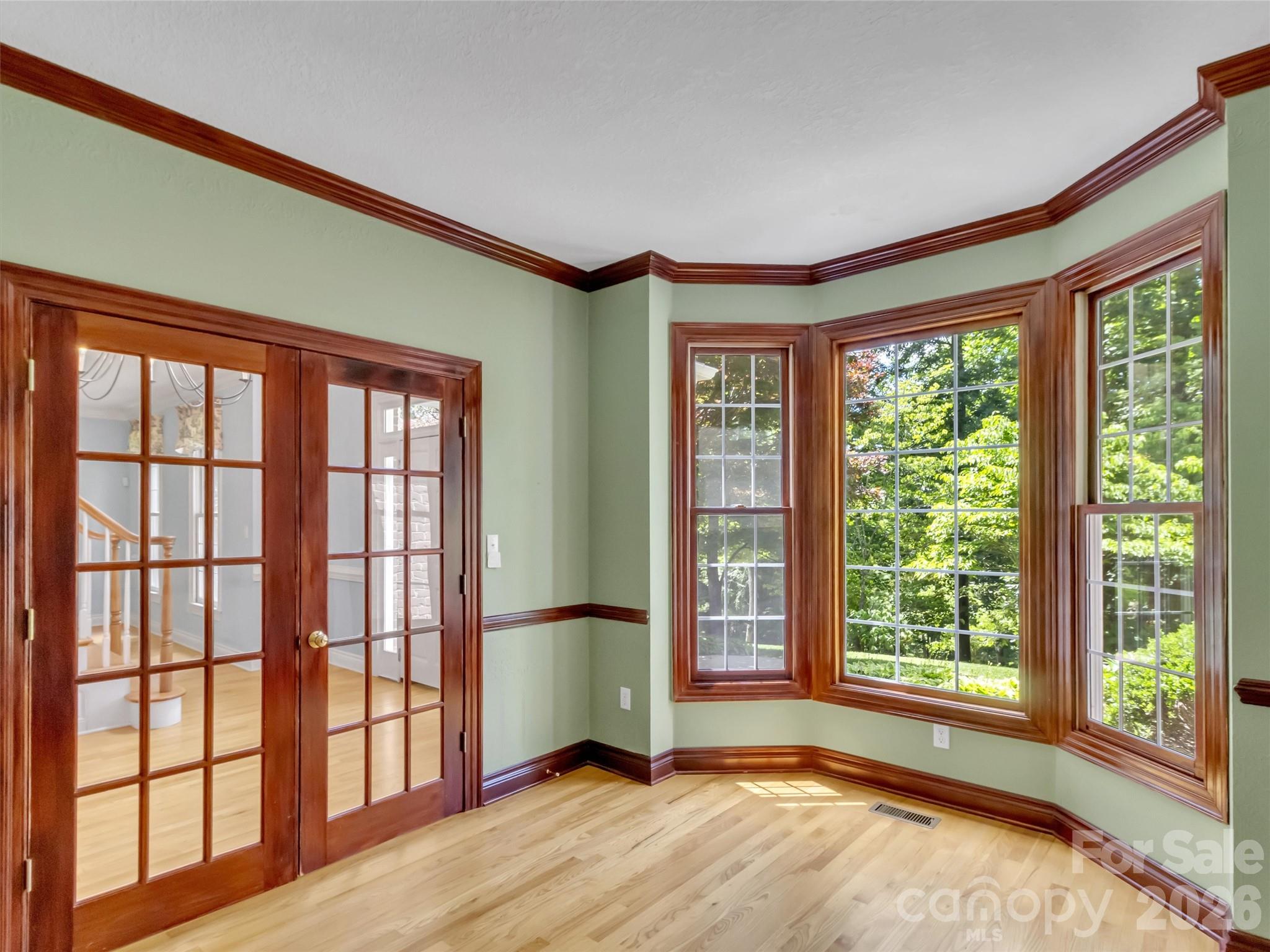 office in front, main level - 9 Hickory Ridge, Fletcher