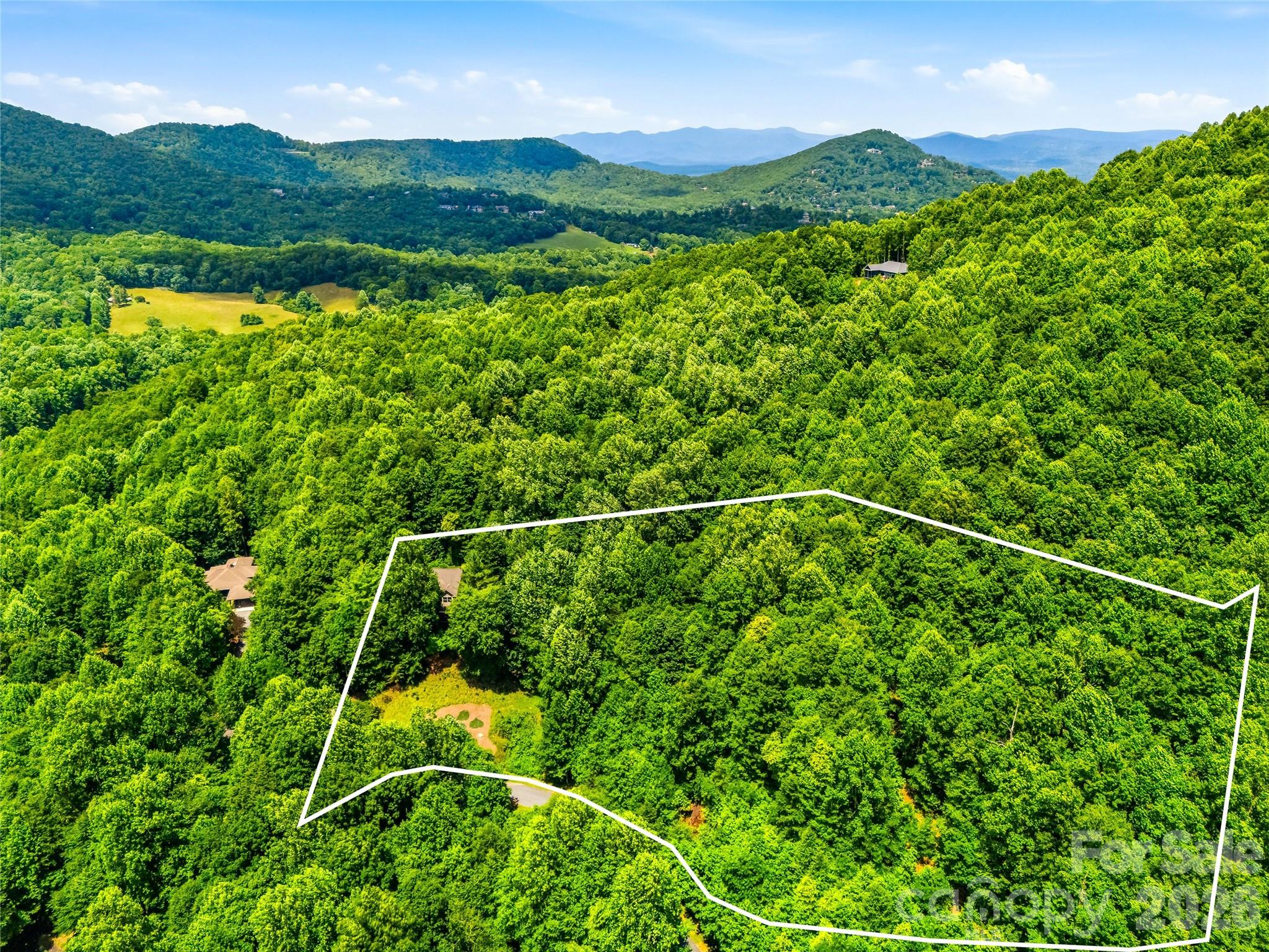 An outline of the btire combined acreage - 840 and 856 Stoney Stream Lane, Arden