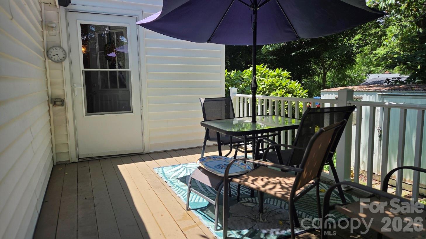 back deck - 809 Alexander Street, Lincolnton