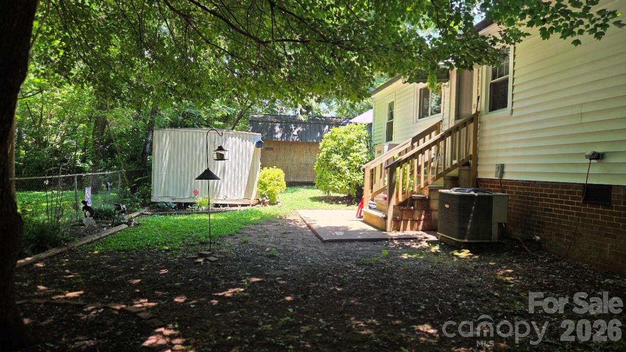 back yard - 809 Alexander Street, Lincolnton