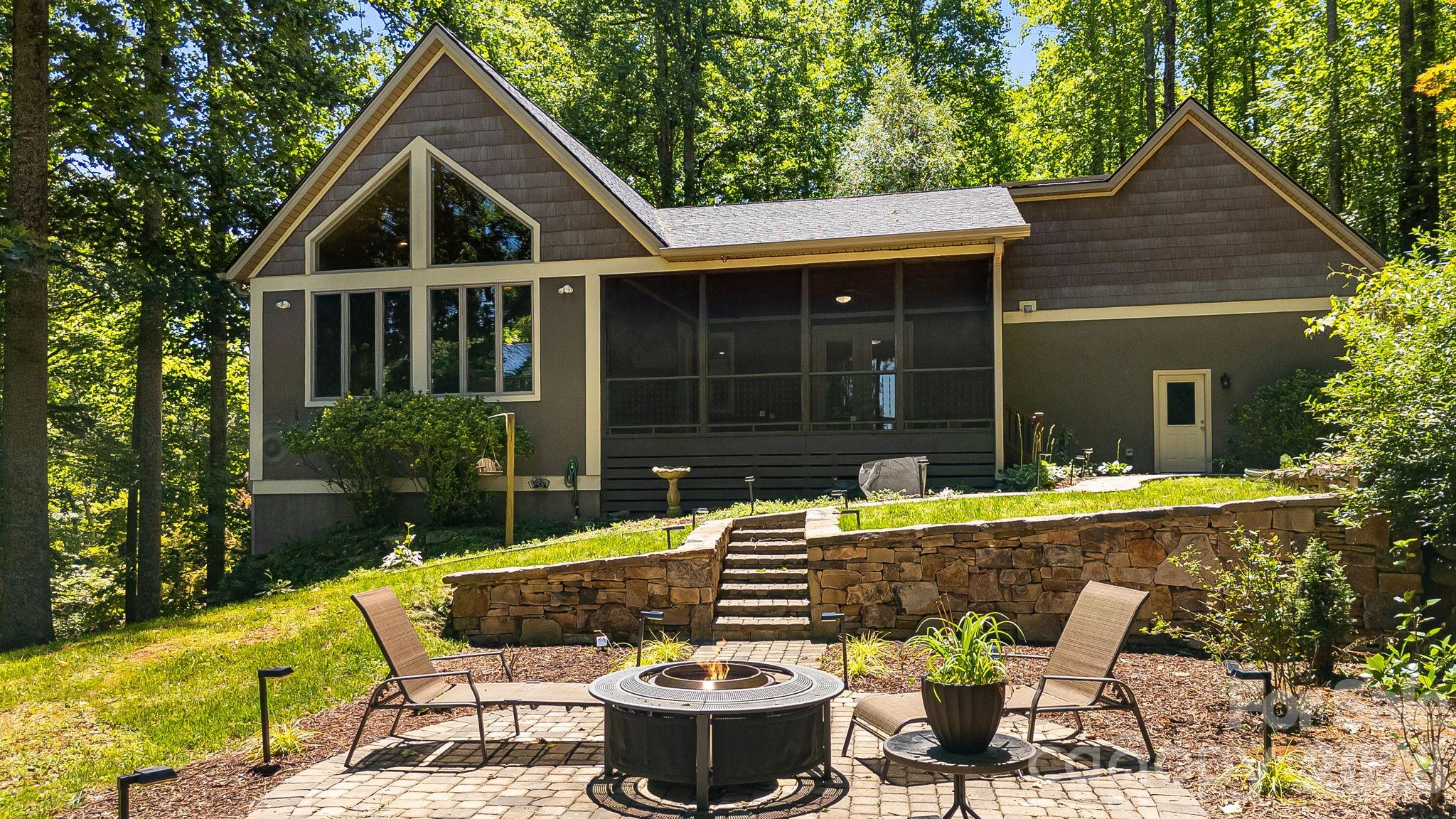 View from backyard - 67 Reeses Ridge Court, Hendersonville