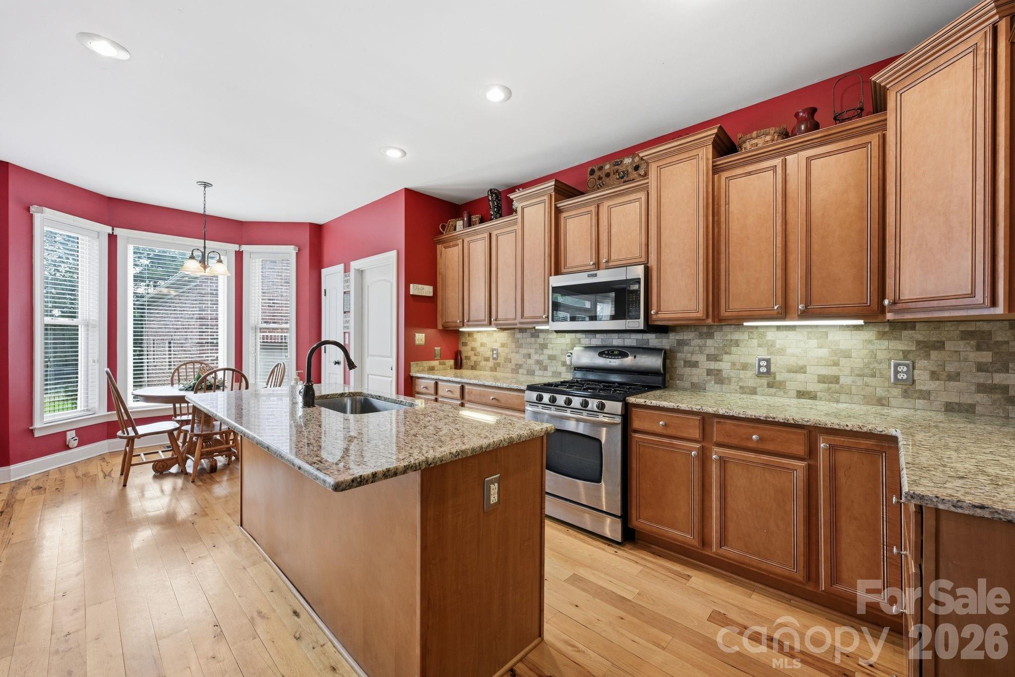 Kitchen and Breakfast Nook - 132 Monarch Lane, Mooresville