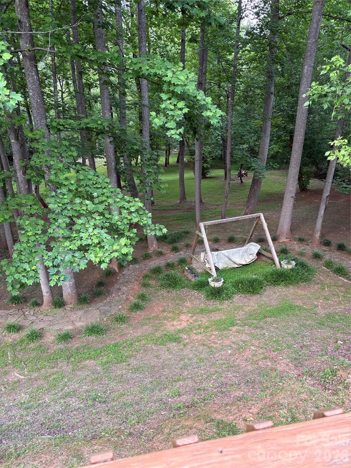 View from the deck - 125 Lane Street, Morganton