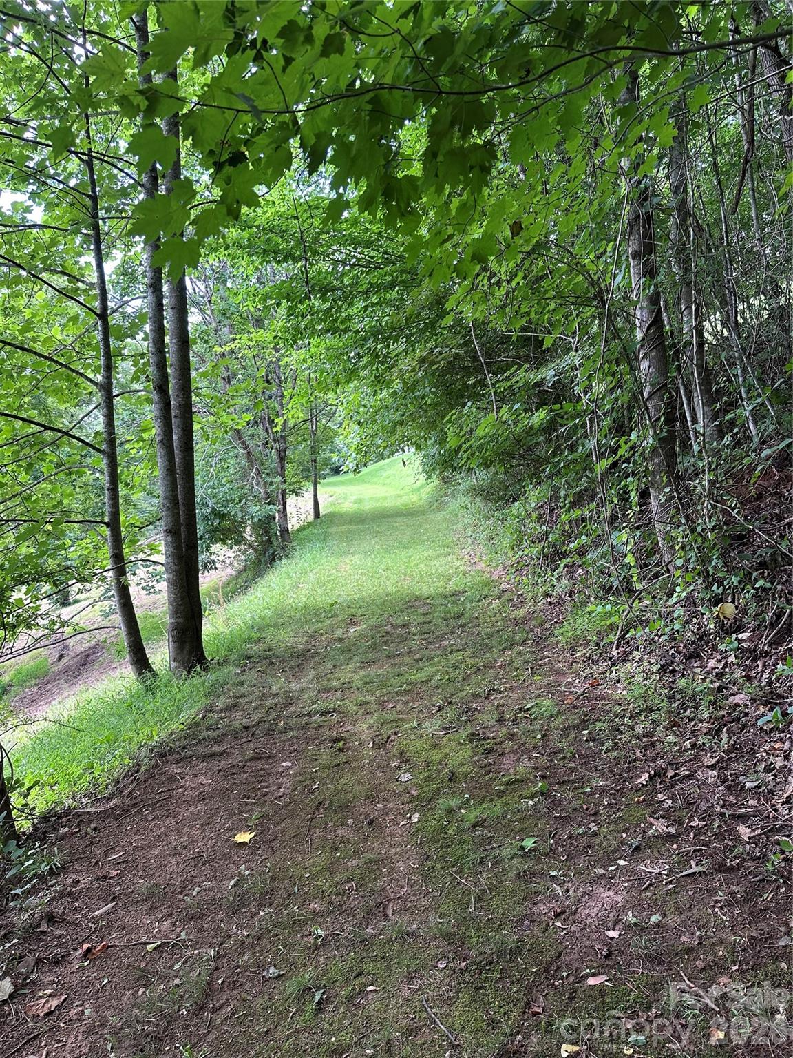 This maintained trail runs all the way through the 10.02 Acres - 70 Heslar Way, Marshall