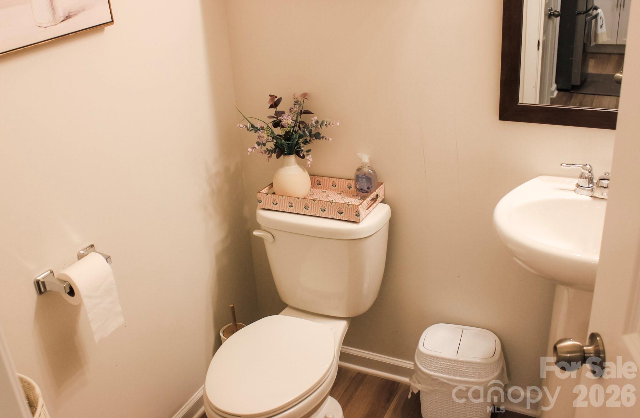 Half bath -main level - 1925 Plath Top Road, Rock Hill