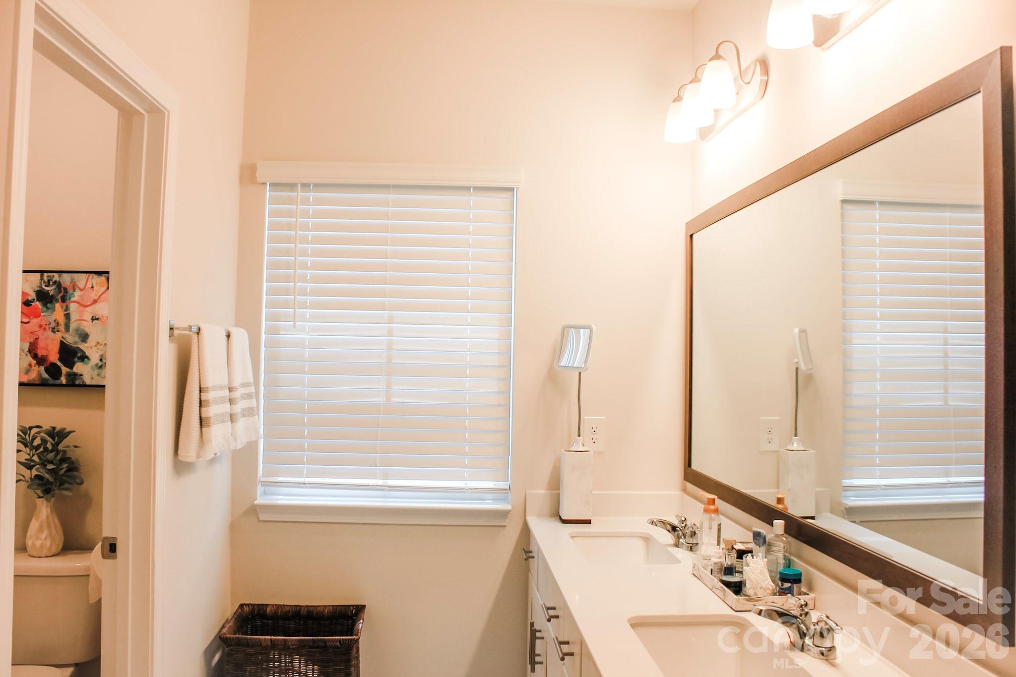 dual vanities in primary suite - 1925 Plath Top Road, Rock Hill
