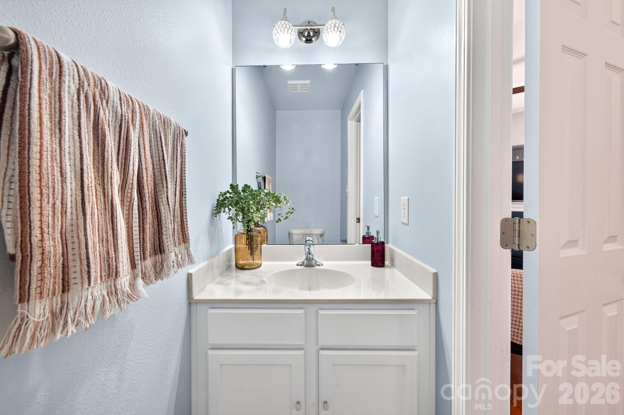 Powder room main level - 6312 Rhodins Lane, Indian Land