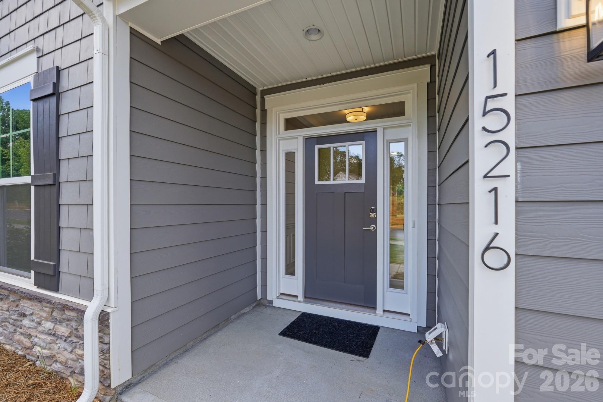 Front porch - 15216 First Broad Drive, Huntersville