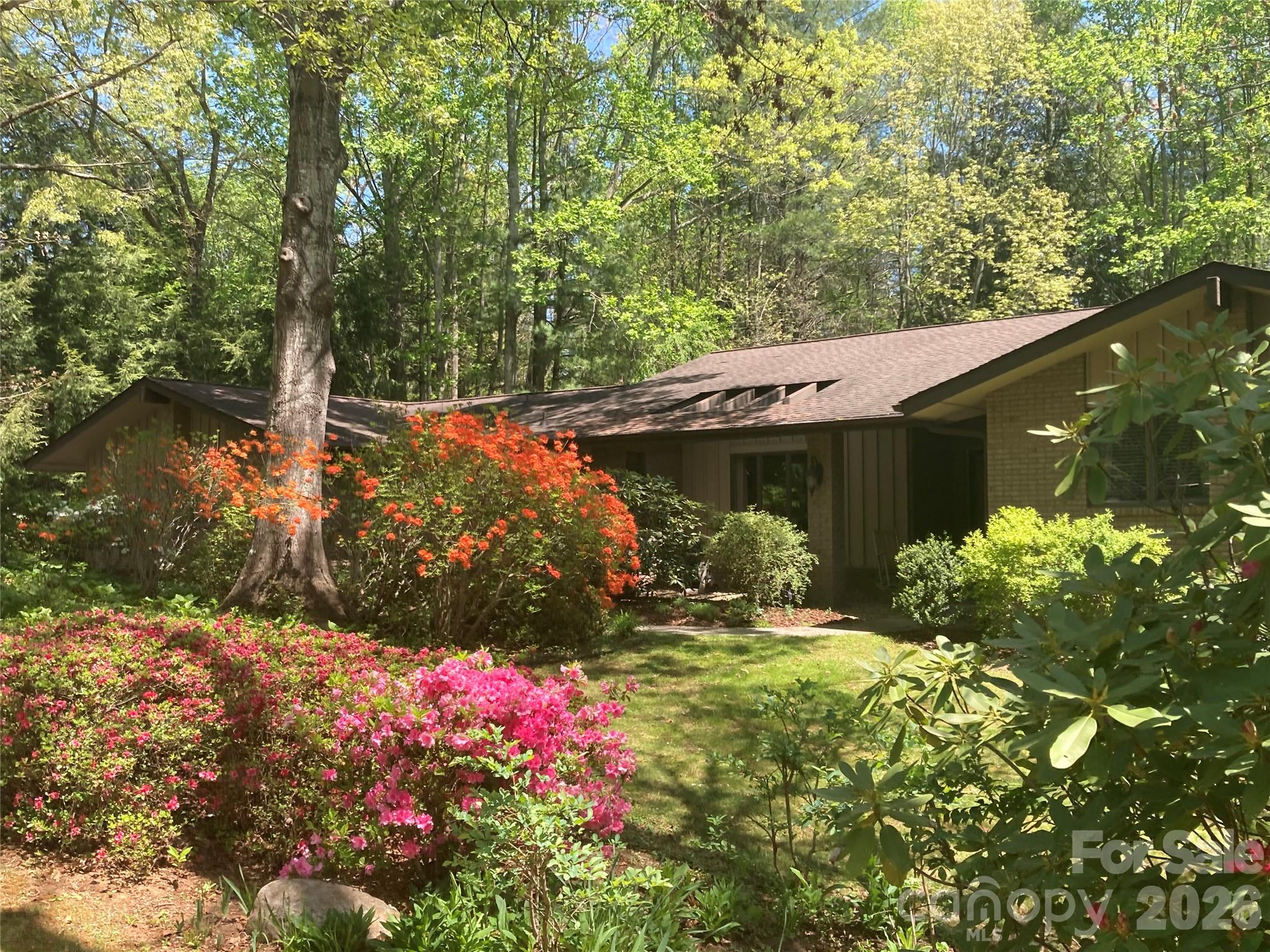 115 Woodhaven Drive - with spring blooms - 115 Woodhaven Drive, Hendersonville