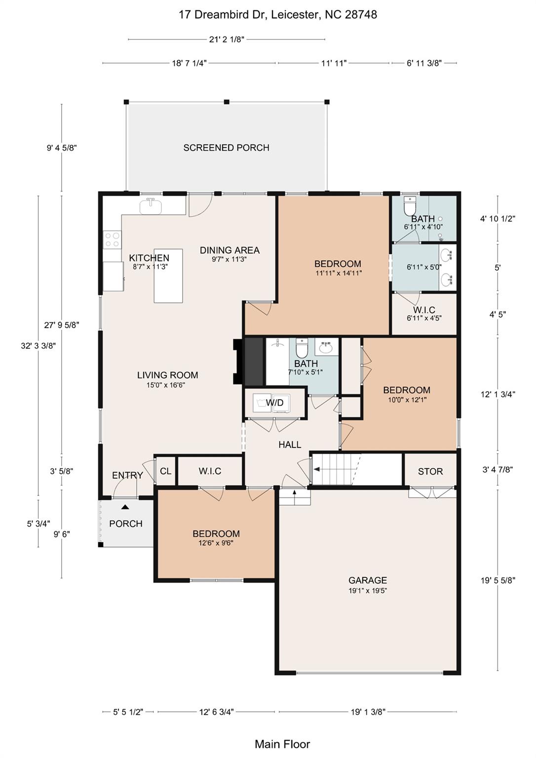 Single Family Residence at 17 Dreambird Drive, Leicester, photo 40 of 48