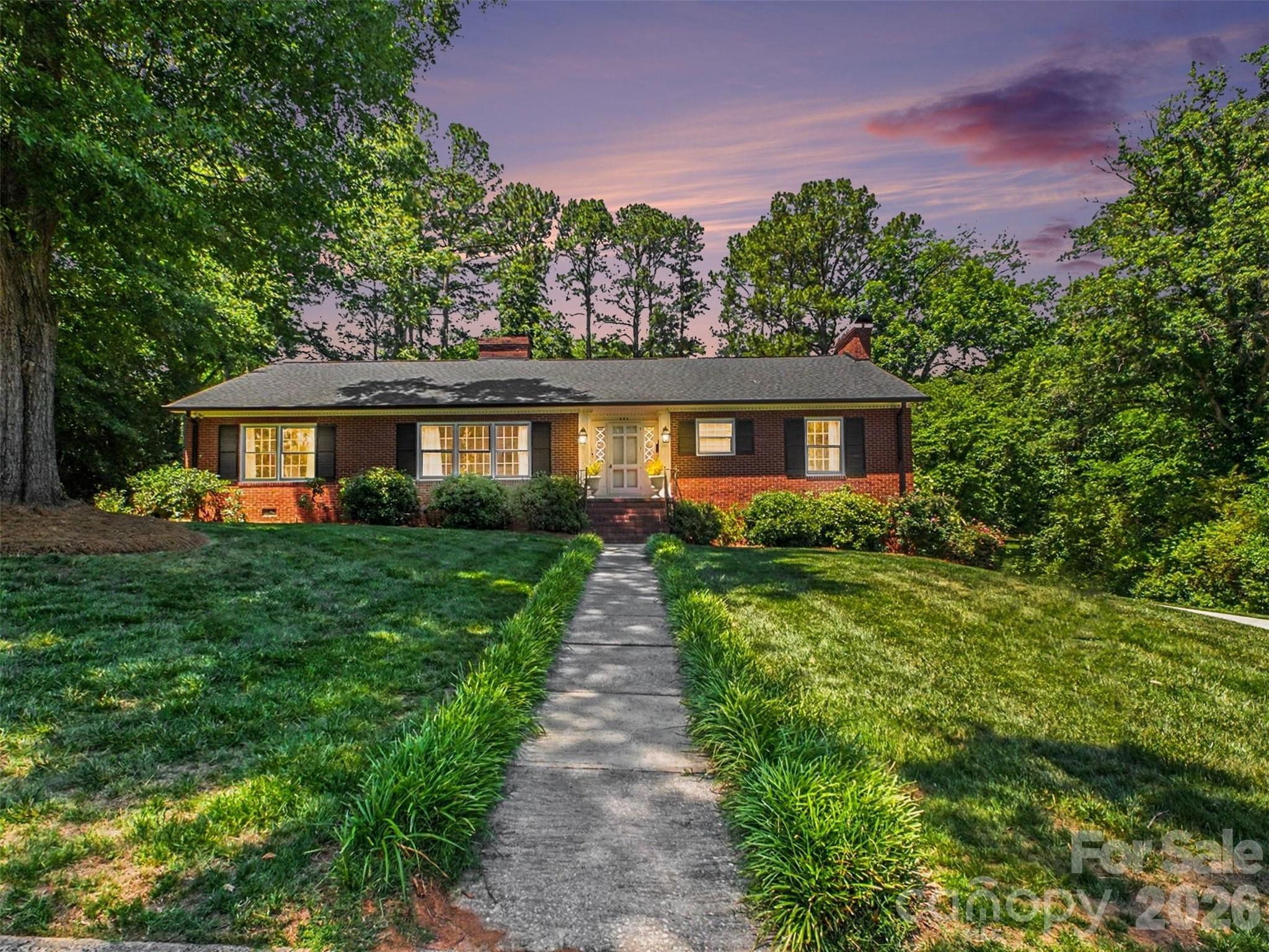 441 Claymont, glowing at golden hour - 441 Claymont Street SE, Concord