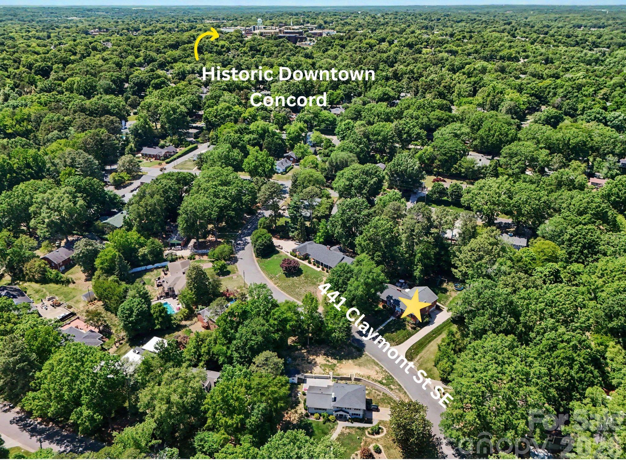 Walk or ride into Historic Downtown Concord, just minutes away - 441 Claymont Street SE, Concord