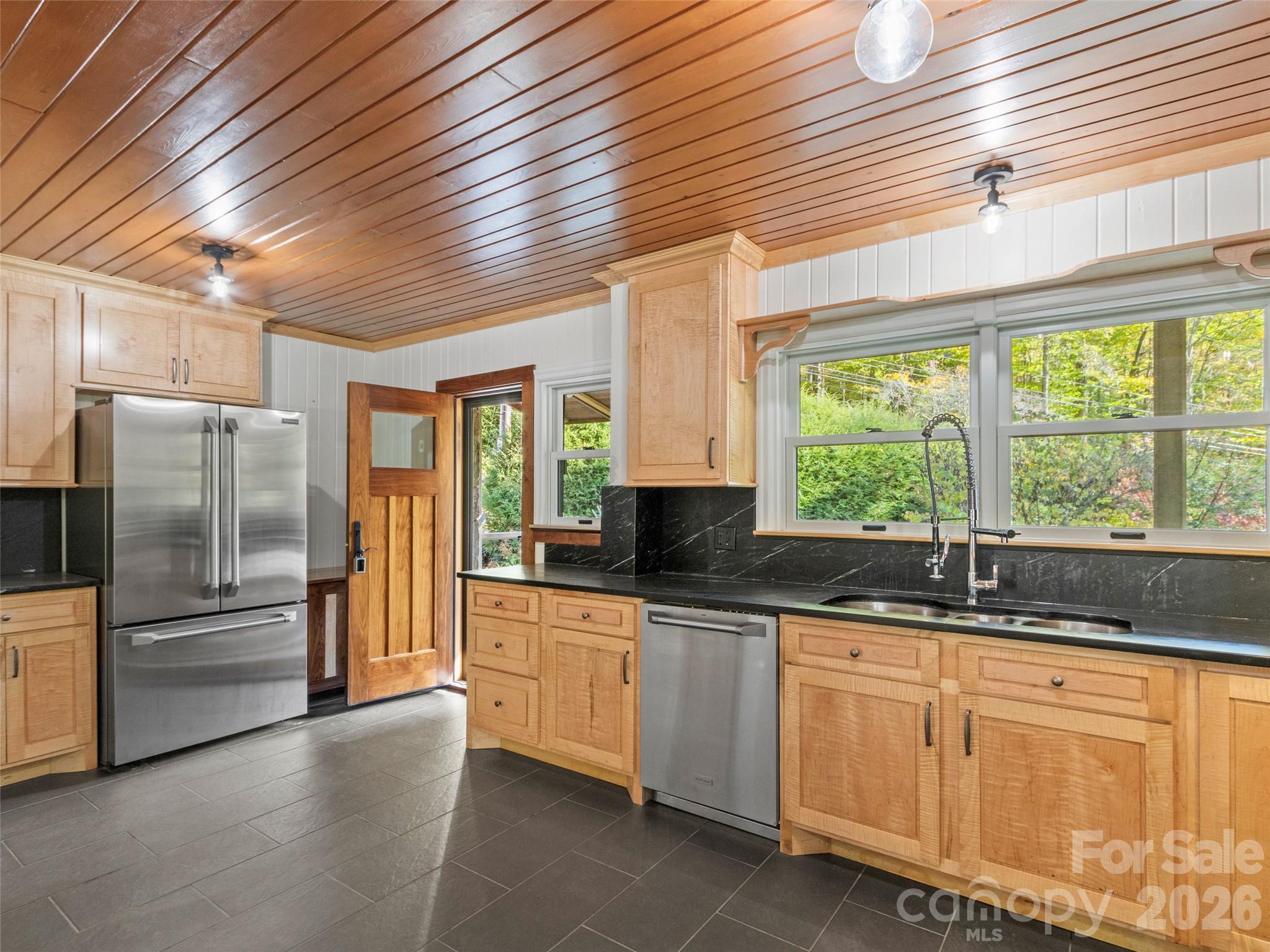 Main House Kitchen - 191 N Fork Road, Burnsville