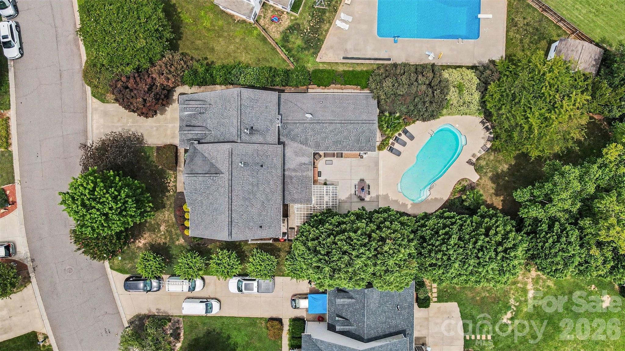Overhead view of your tranquil space! - 2442 Smith Cove Road, Denver