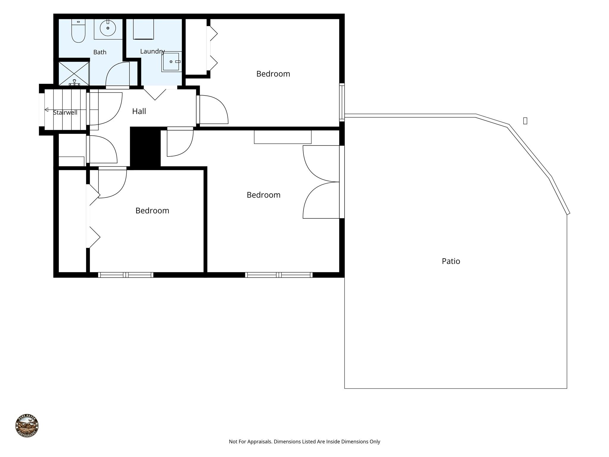 Beautiful living room with double sidgas log fireplace - 111 Dogwood Drive, Black Mountain
