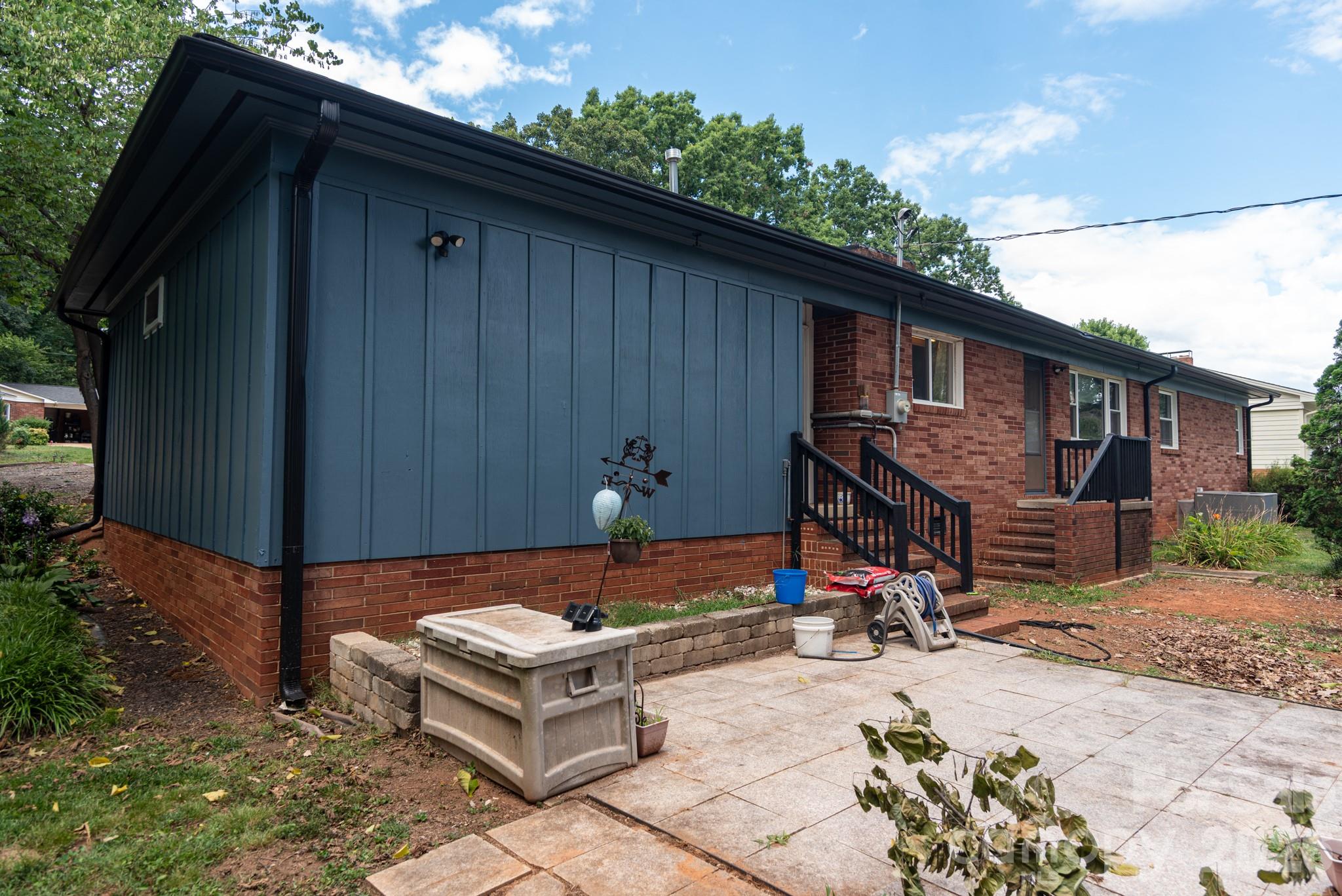 Backyard wired for future Hot Tub - 117 Rockwood Lane, Statesville