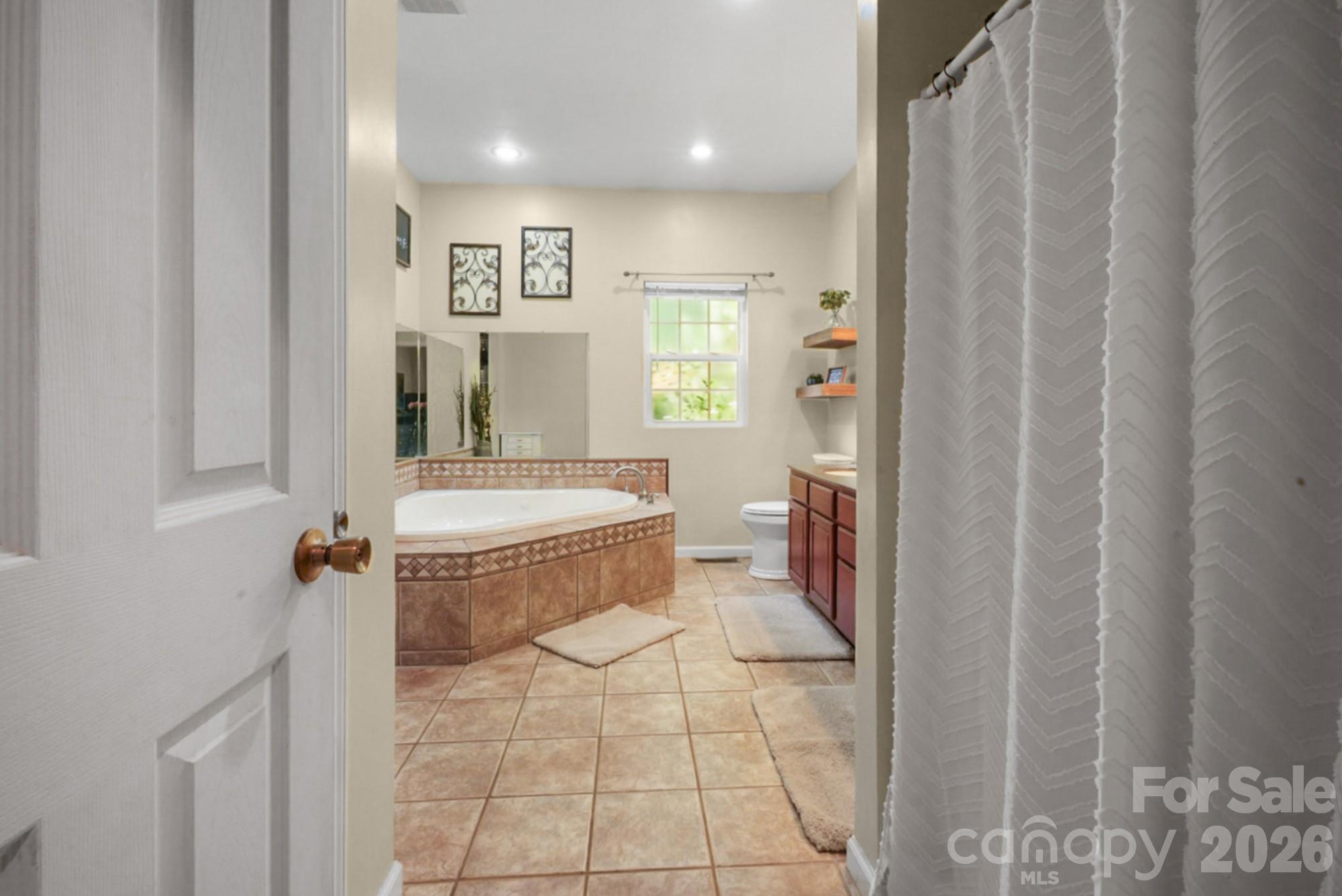 Primary Bathroom - 90 King Road, Weaverville