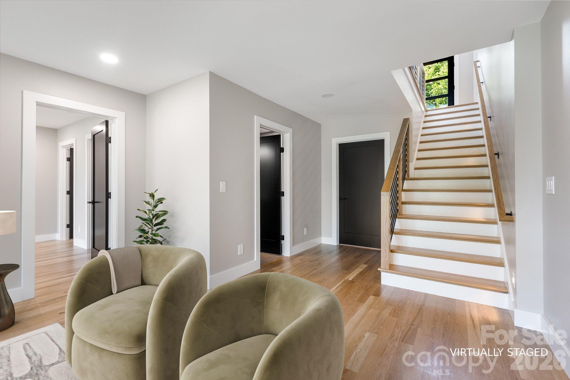 Lower family room virtually staged 1. - 60 King Horn Ridge, Waynesville