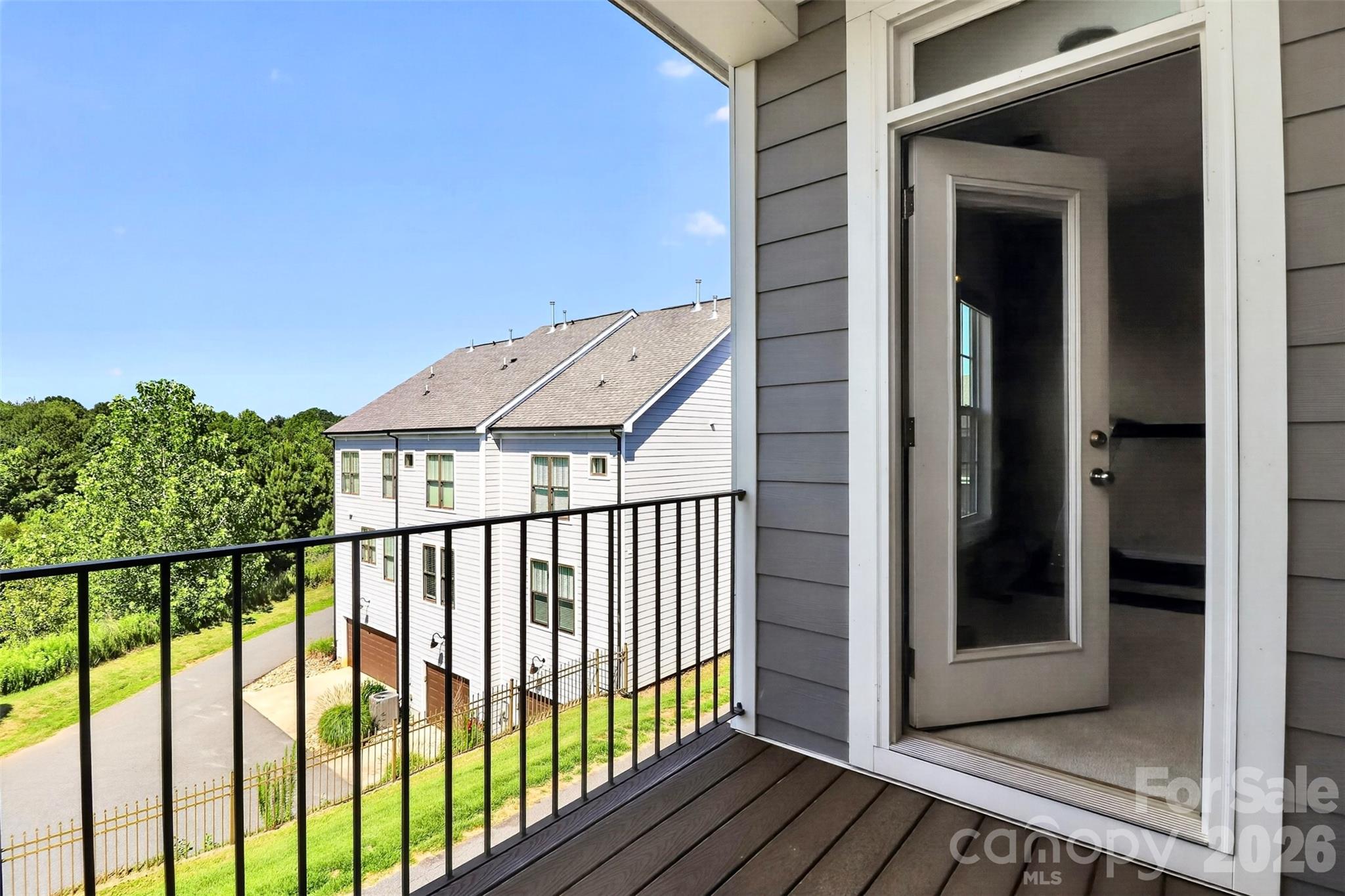 Primary Suite Balcony - 115 Mint Avenue, Mooresville