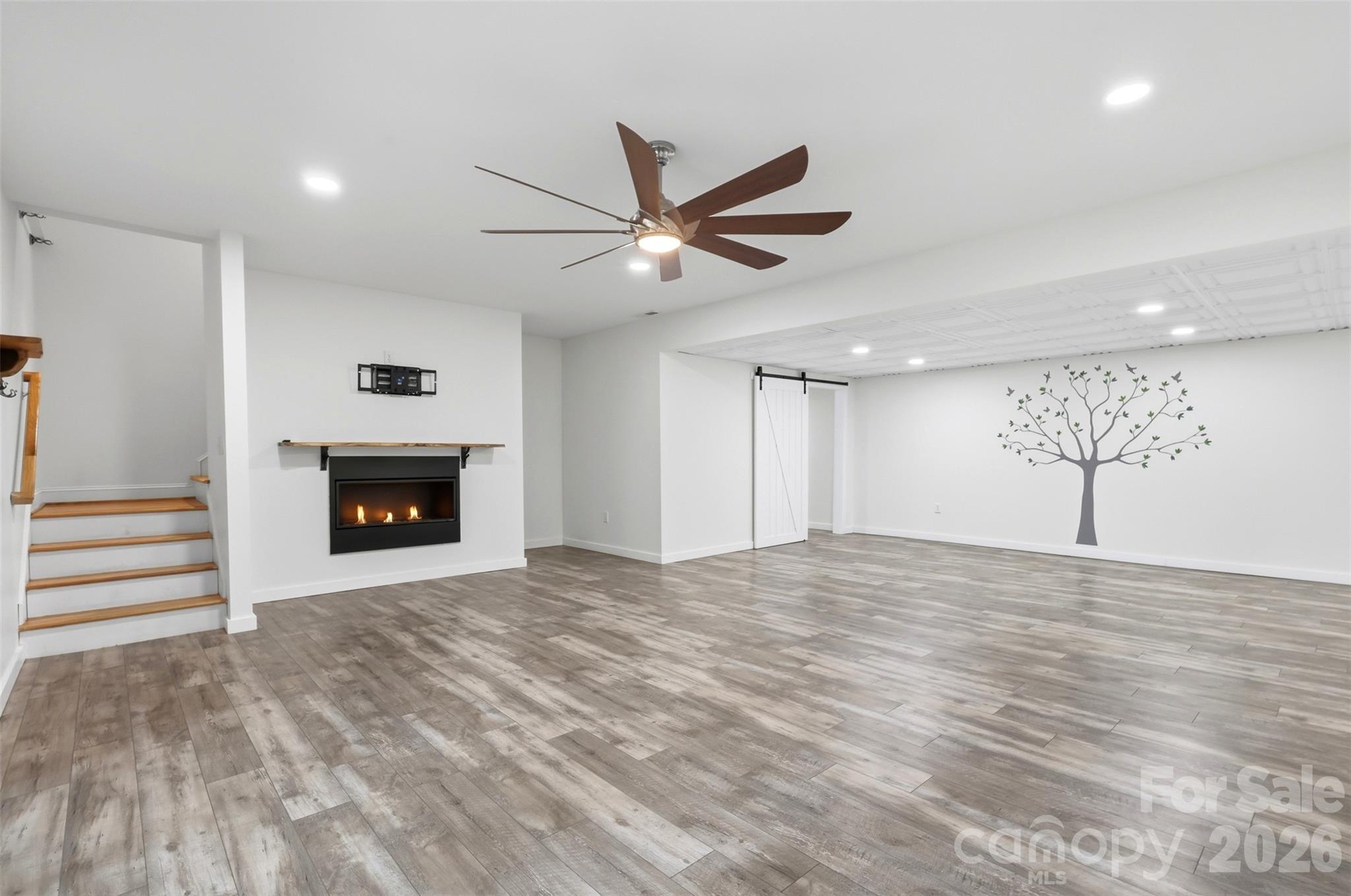 Lower level living space - 4639 Harbor View Terrace, Morganton
